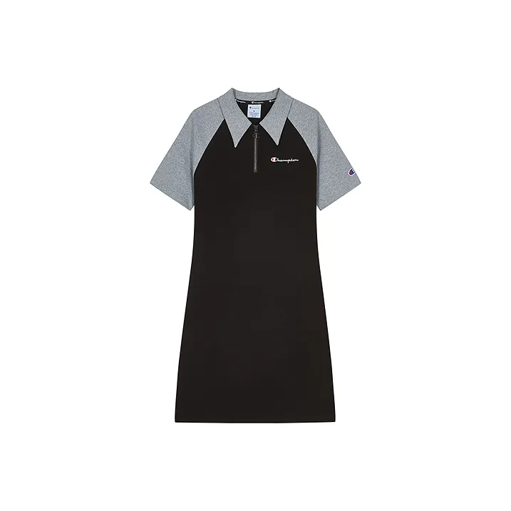 Champion SS25 Короткий рукав платье версия для США женское