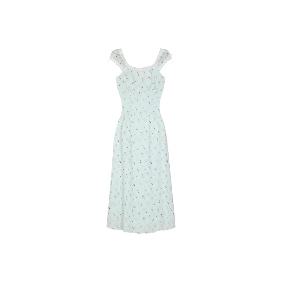 Sorrow Matsumoto Короткое Платье с Короткими Рукавами Женское Мятно-Зеленое