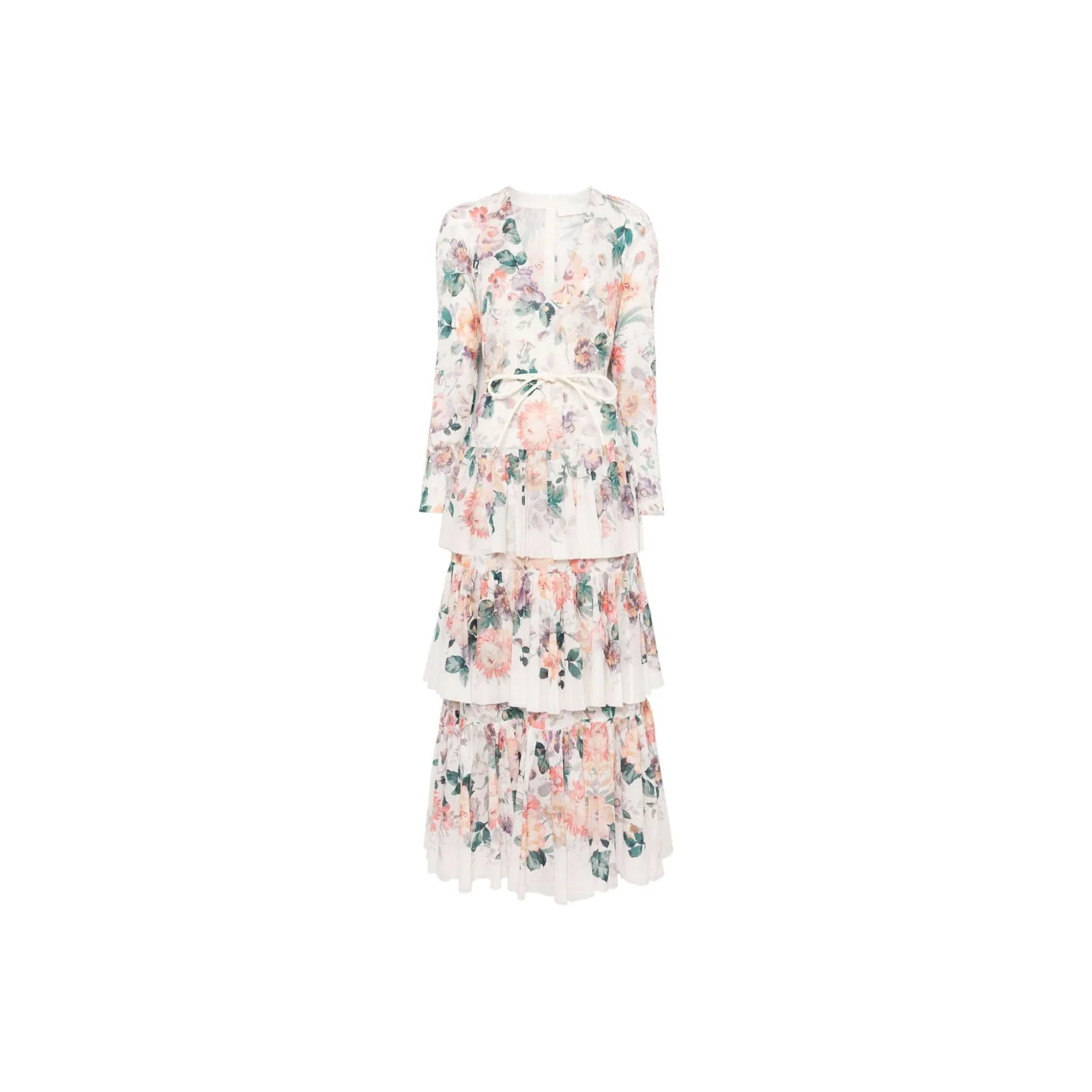 Zimmermann Acacia Tiered Maxi Dress