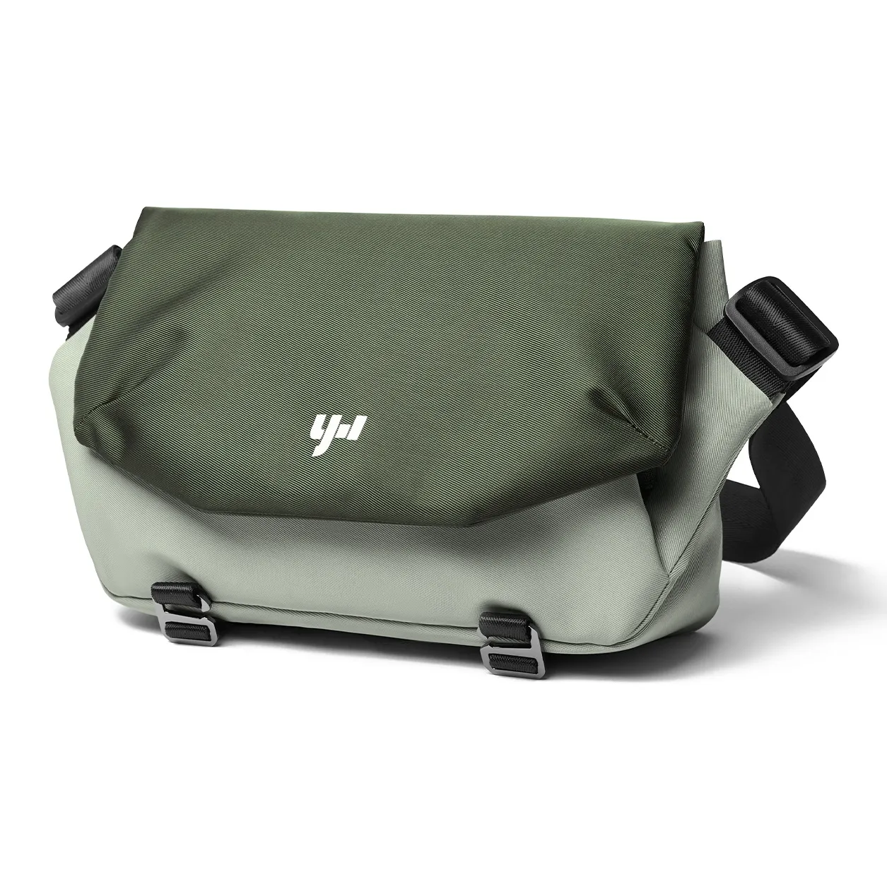 MOYYI Oxford Crossbody Bag Large Unisex Black Green MOYYI Оксфорд Сумка через плечо Большая Унисекс Черный Зеленый