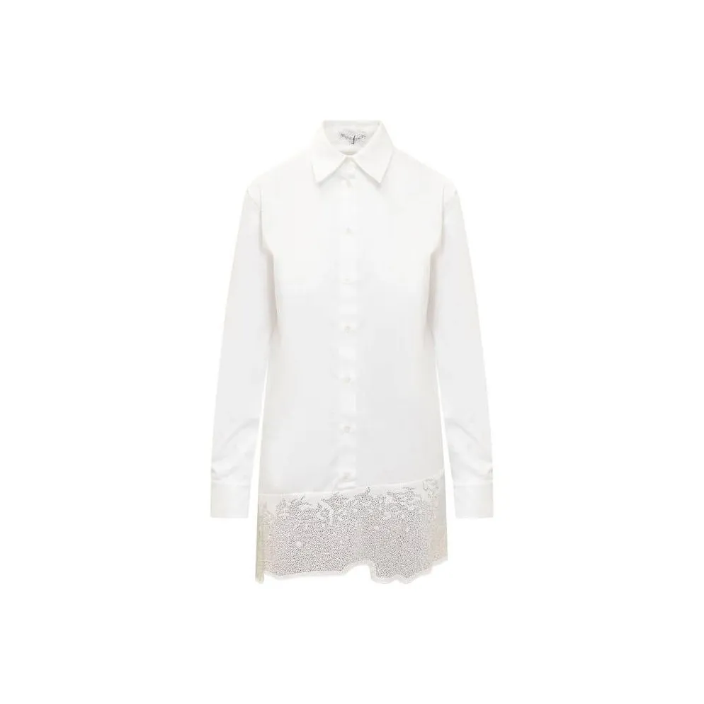 JW Anderson Long Sleeved Buttoned Shirt Dress