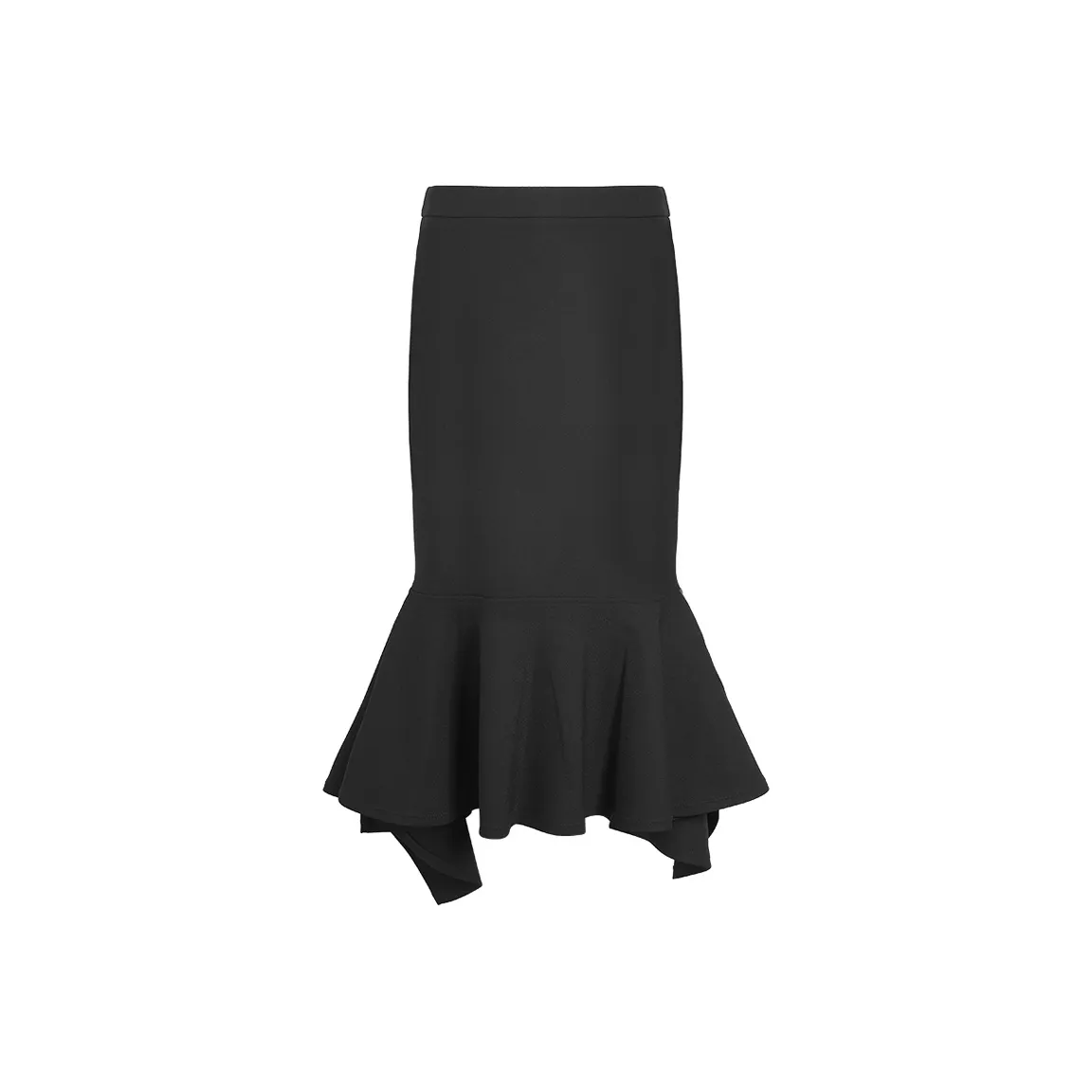 URBAN REVIVO Черные Женские Джинсовые Длинные Юбки