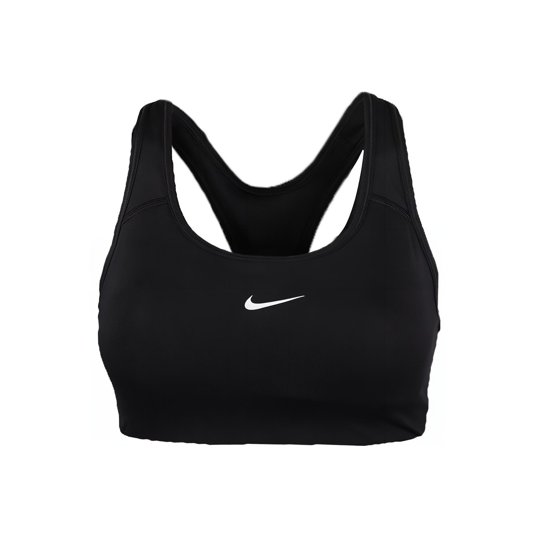 Nike Swoosh Dri-FIT Women’s Medium-Support One-Piece Padded Sports Bra Black