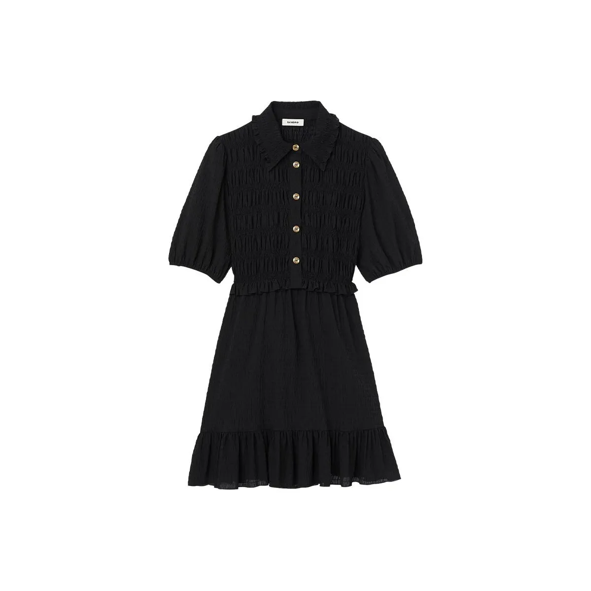 Sandro Short-sleeve Shirt Dress