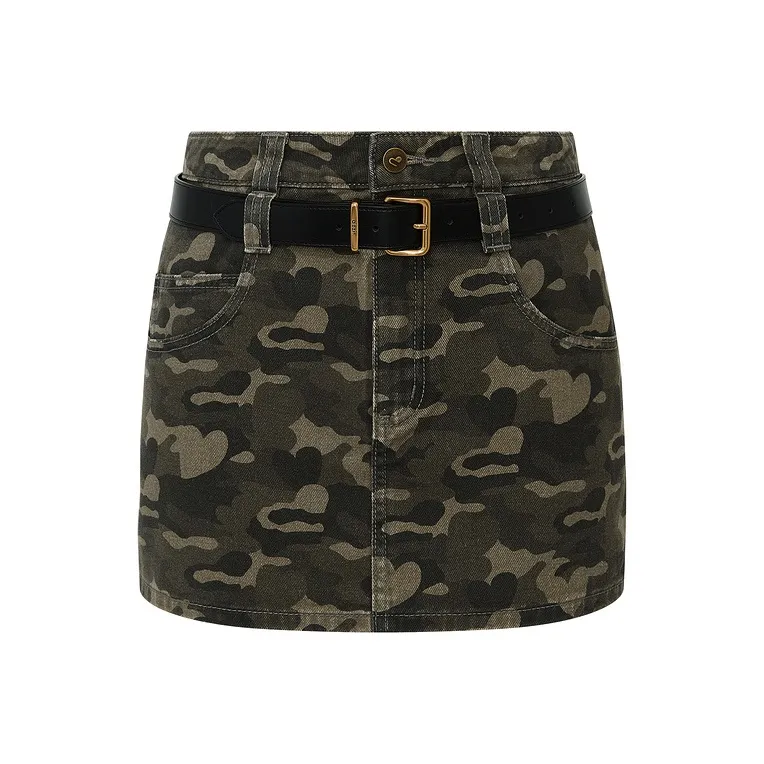 D'zzit Темно-зеленые Женские Джинсы