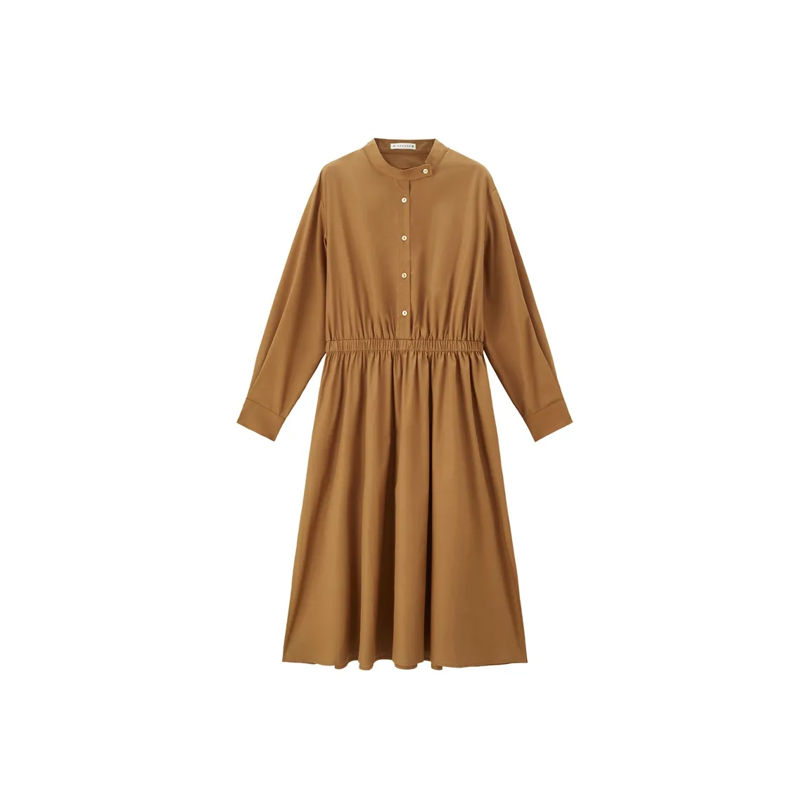 Giordano Длинное платье с длинными рукавами женское