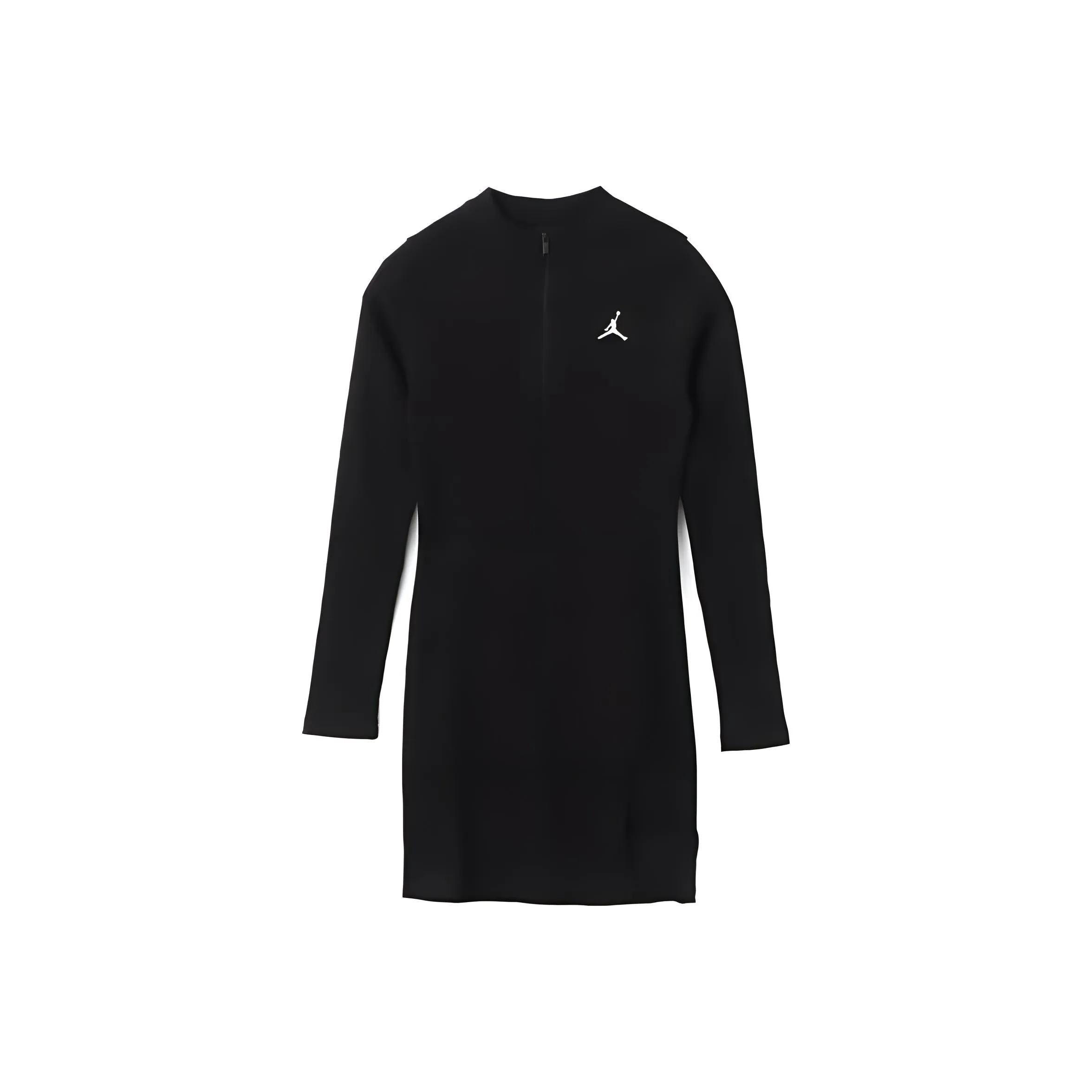 JORDAN Women's 1/2 Zip Long Sleeve Knit Dress