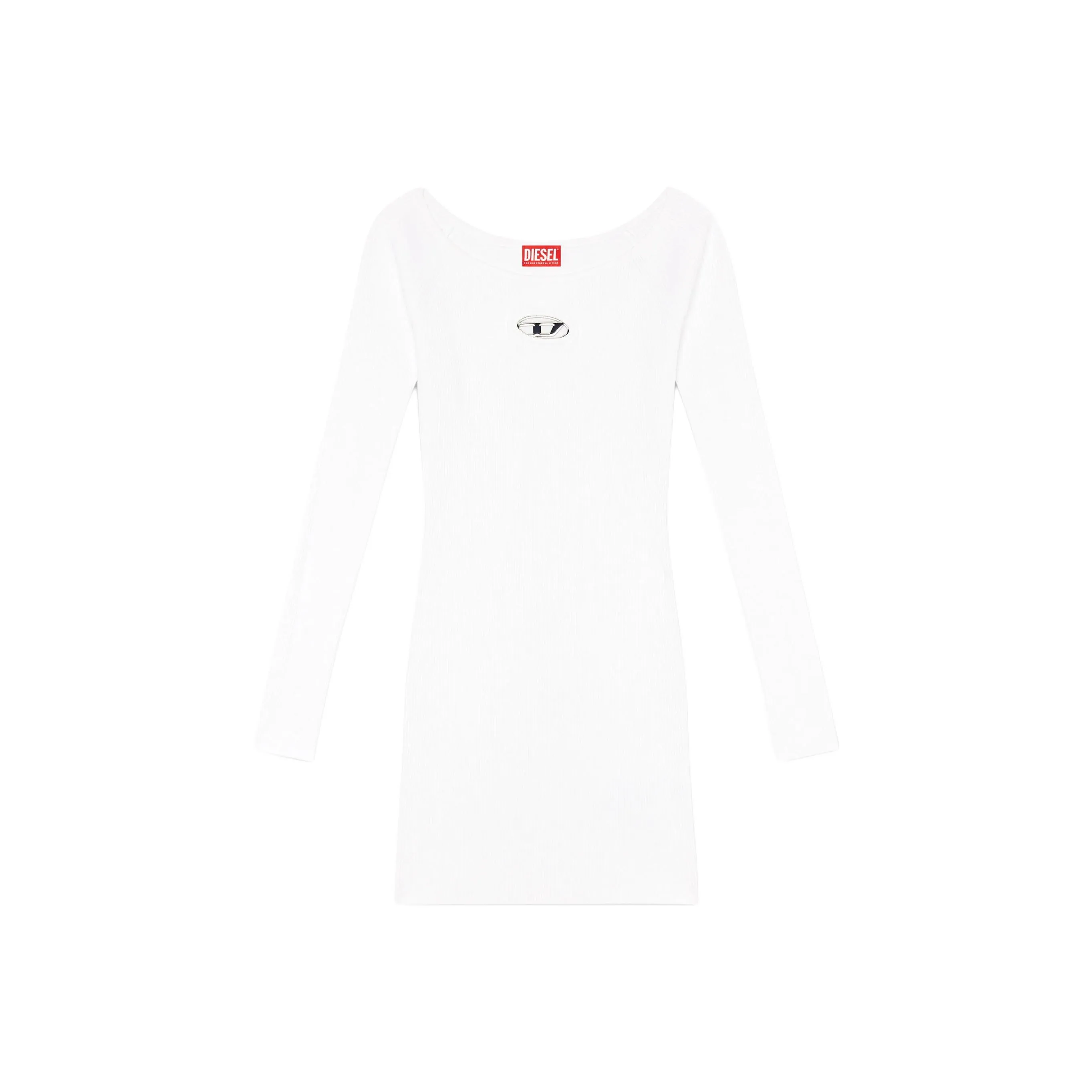 DIESEL M-Vera Off-The-Shoulder Ribbed-Knit Dress