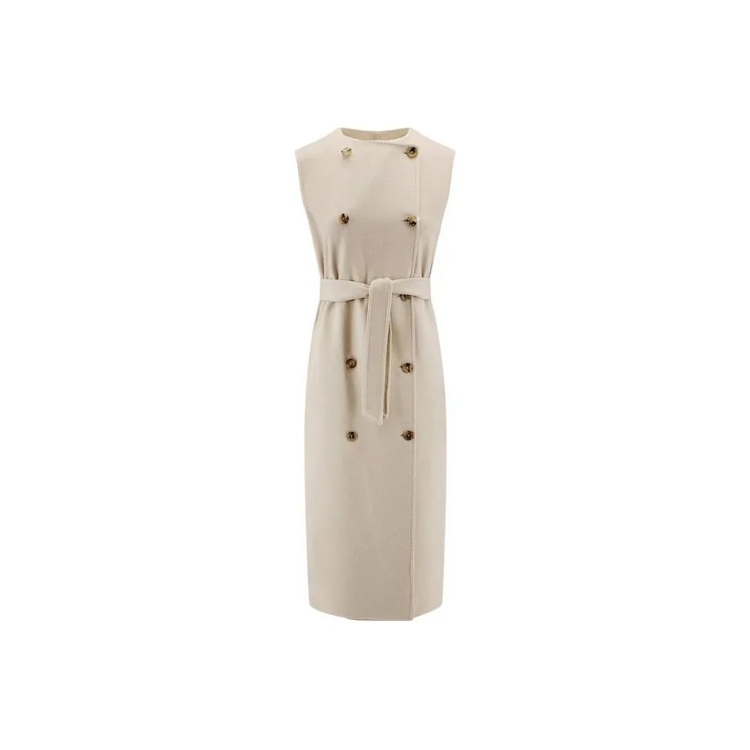 MaxMara Double Breasted Belted Coat