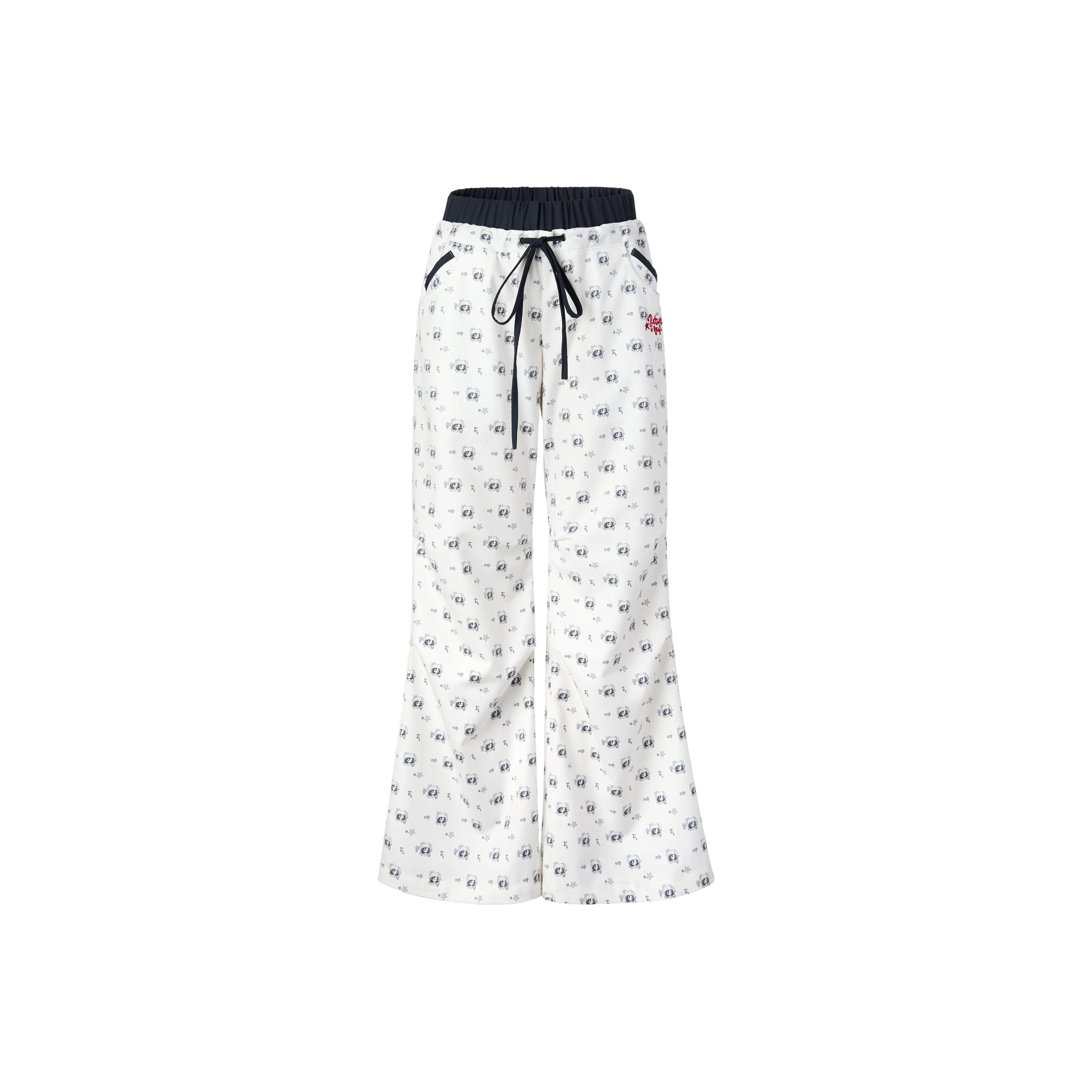 BETWEENAND x NIAONIAOYI,LIANMINGKUAN Cargo make pants Women's White