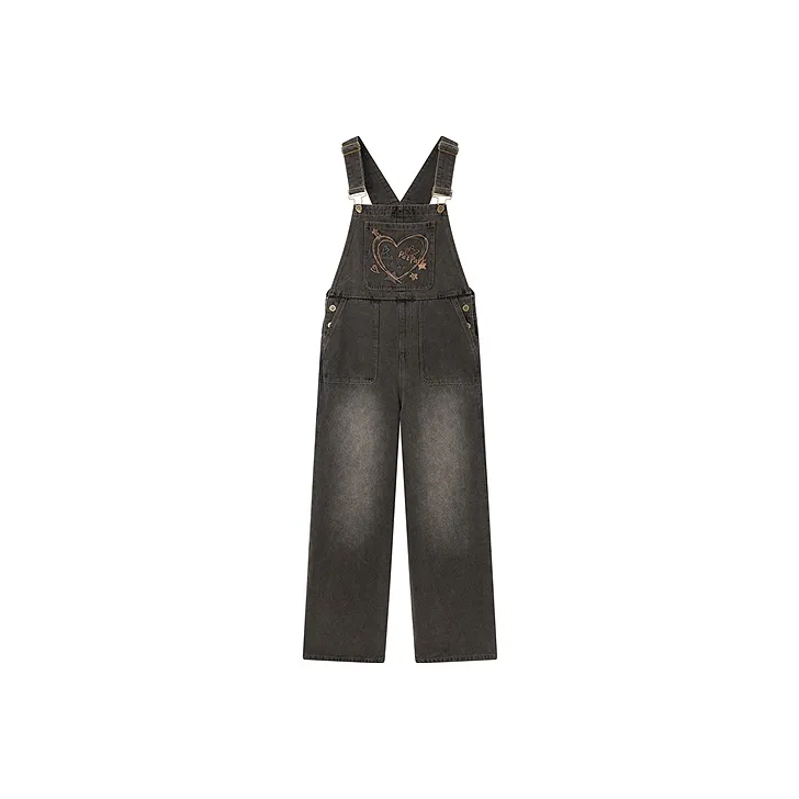 LEDIN Overalls Women's Dark Gray