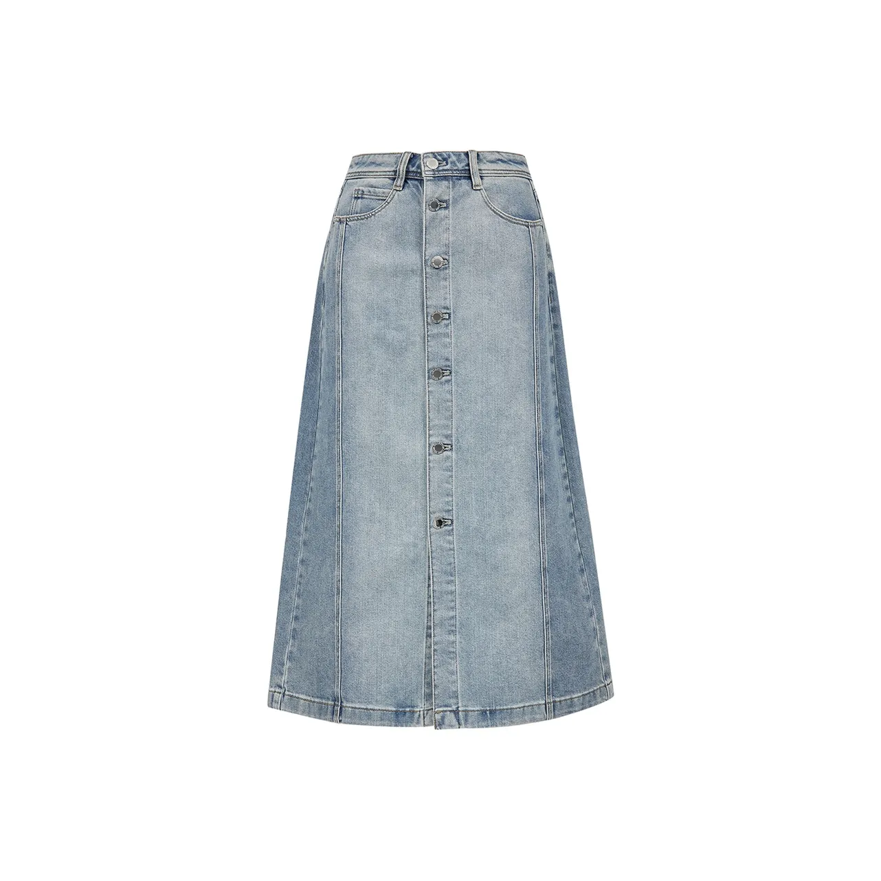 ONLY Denim Длинная Юбка Женская C11 Тихий Серый