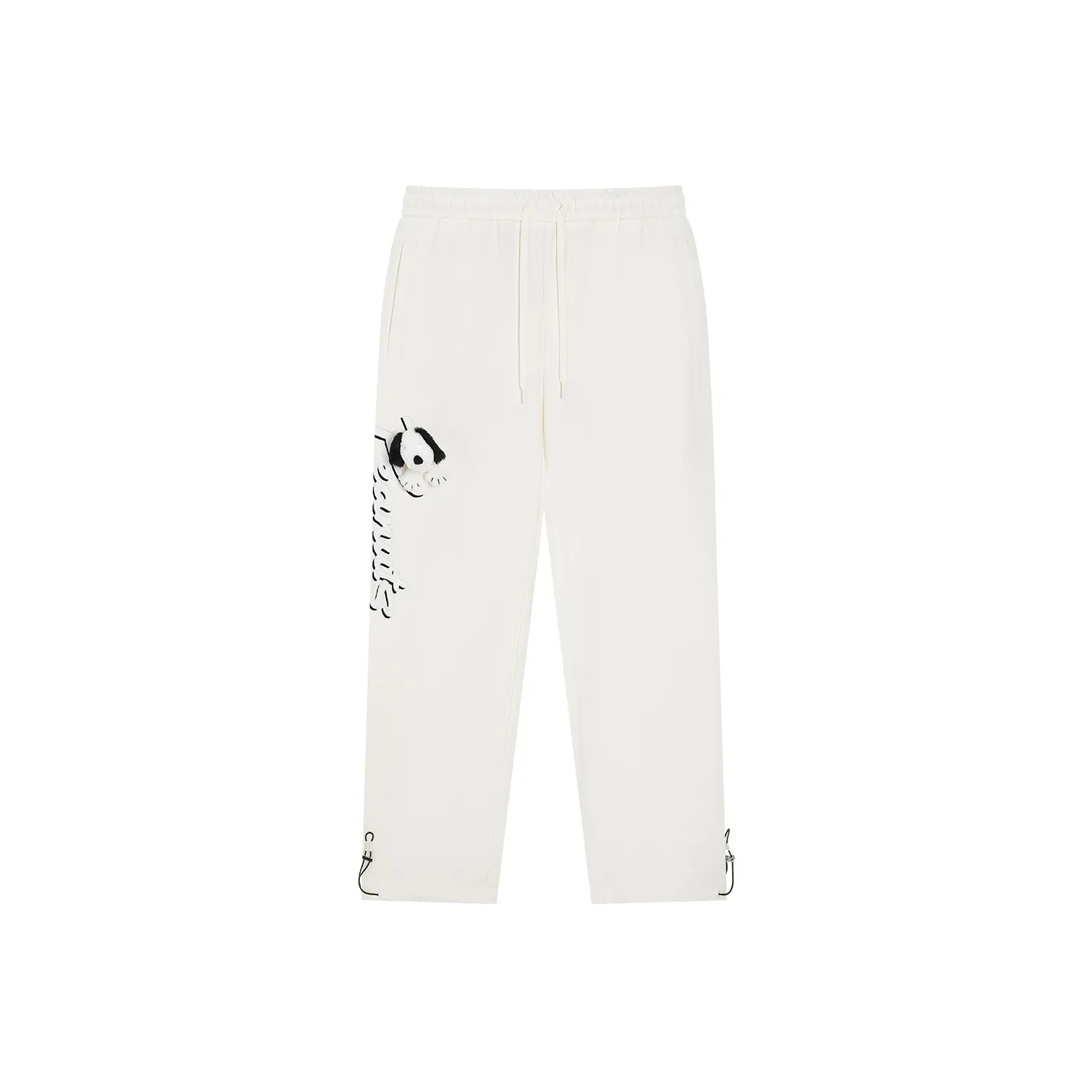 FUN X Snoopy Knitted Sweatpants Women's White