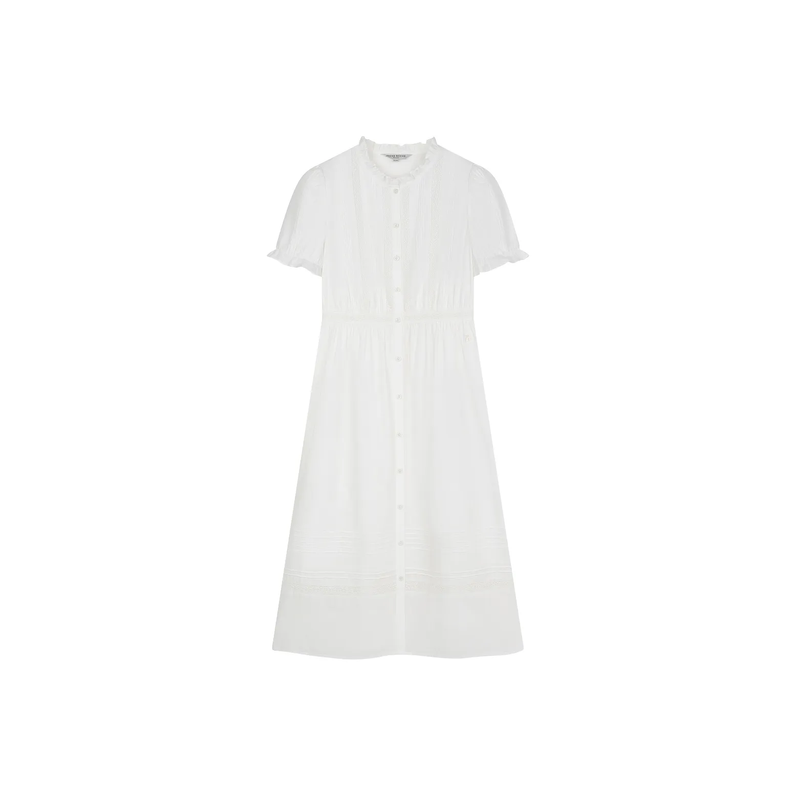 Teenie Weenie Короткий рукав Платье Женское Белое