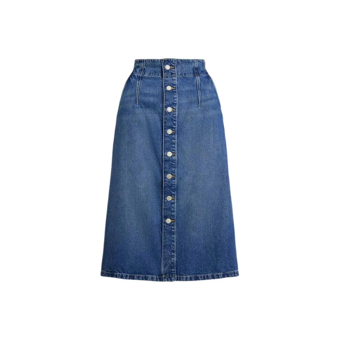 Ralph Lauren SS25 Denim Long Skirt Women's Blue Ральф Лорен SS25 Деним Длинная Юбка Женская Синяя