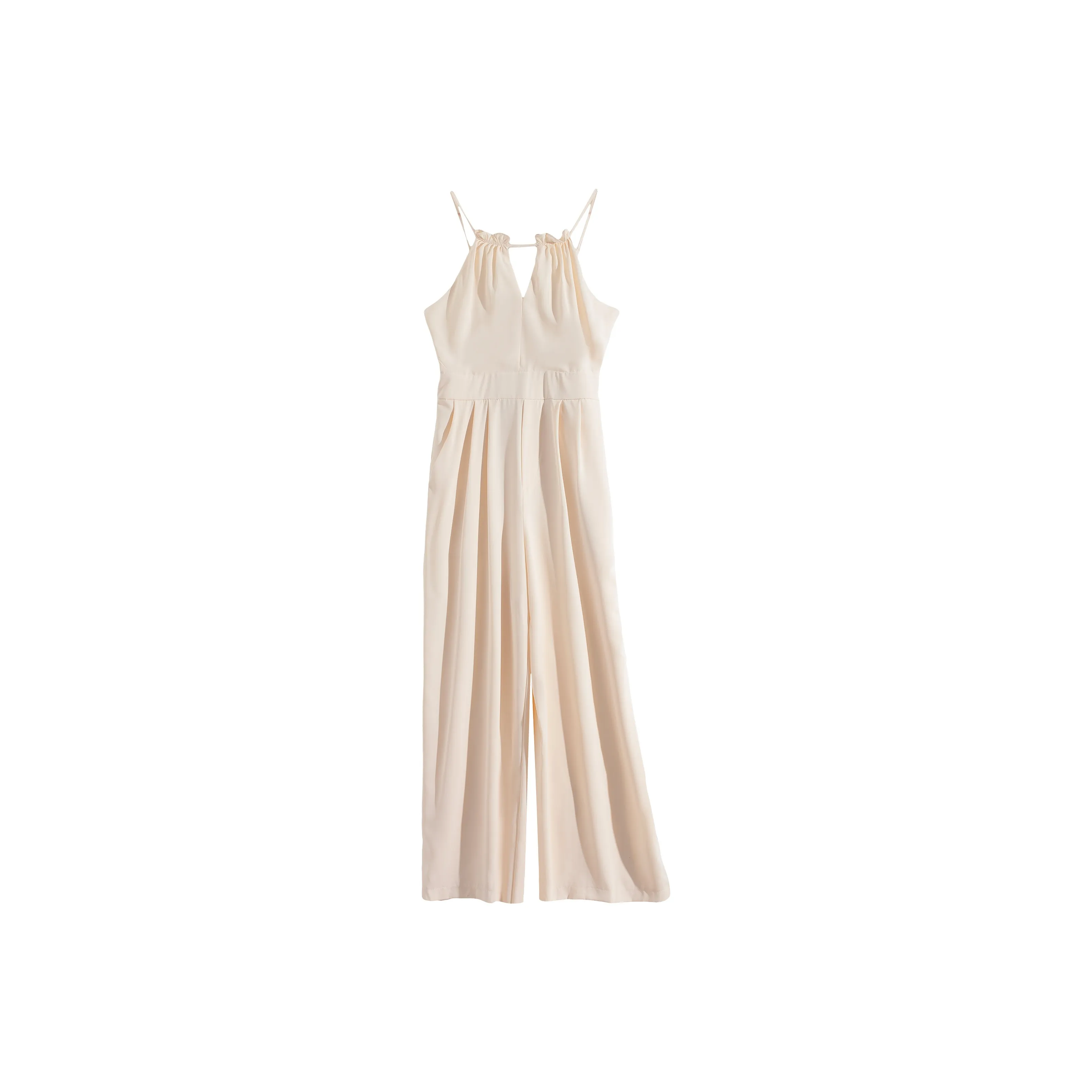 CPAURA Jumpsuits Women's Ecru
