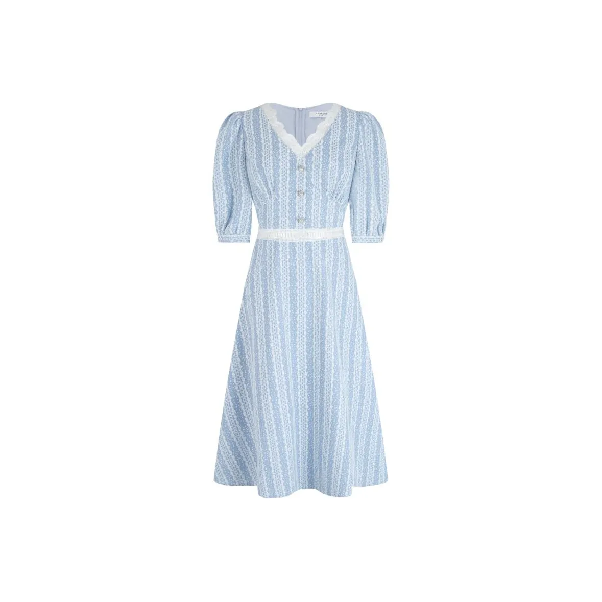 Anmani Short Sleeved Dresses Women's Blue Bell Grass
