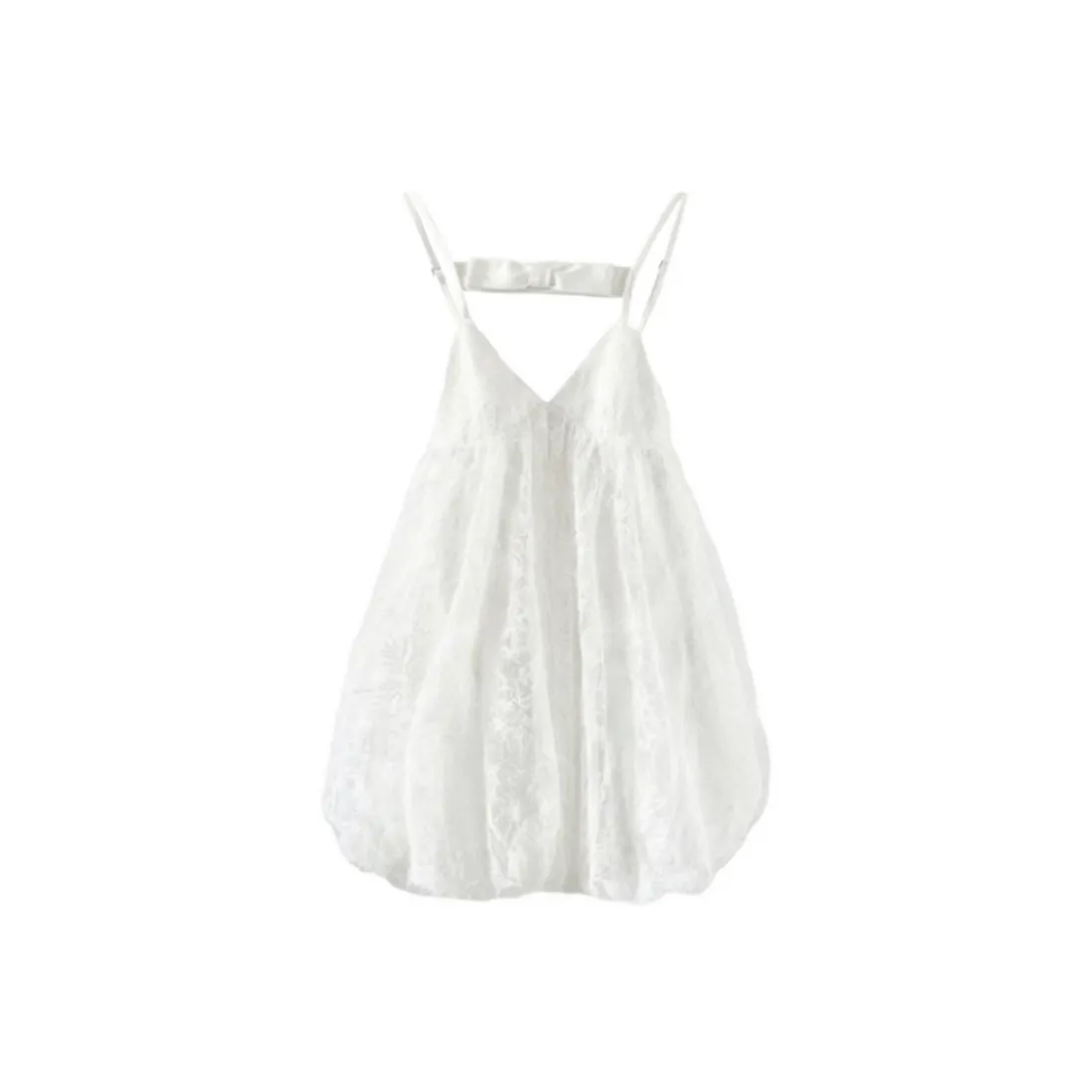 BloominGirls Slip Платье Женское Белое