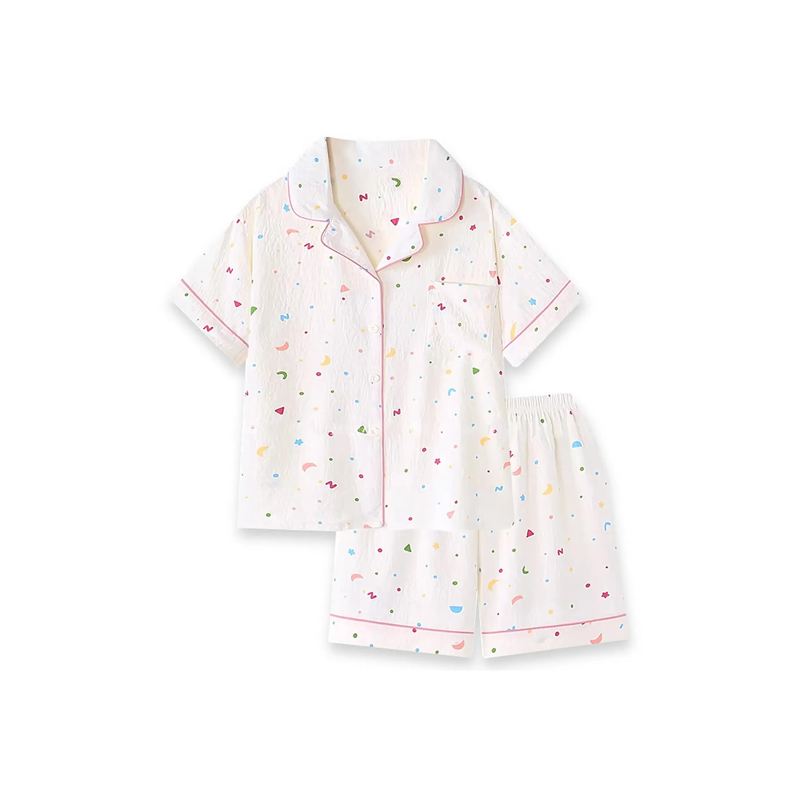 SWEET CAT Милый гороховый узор Облако Пижама Женские пижамные комплекты