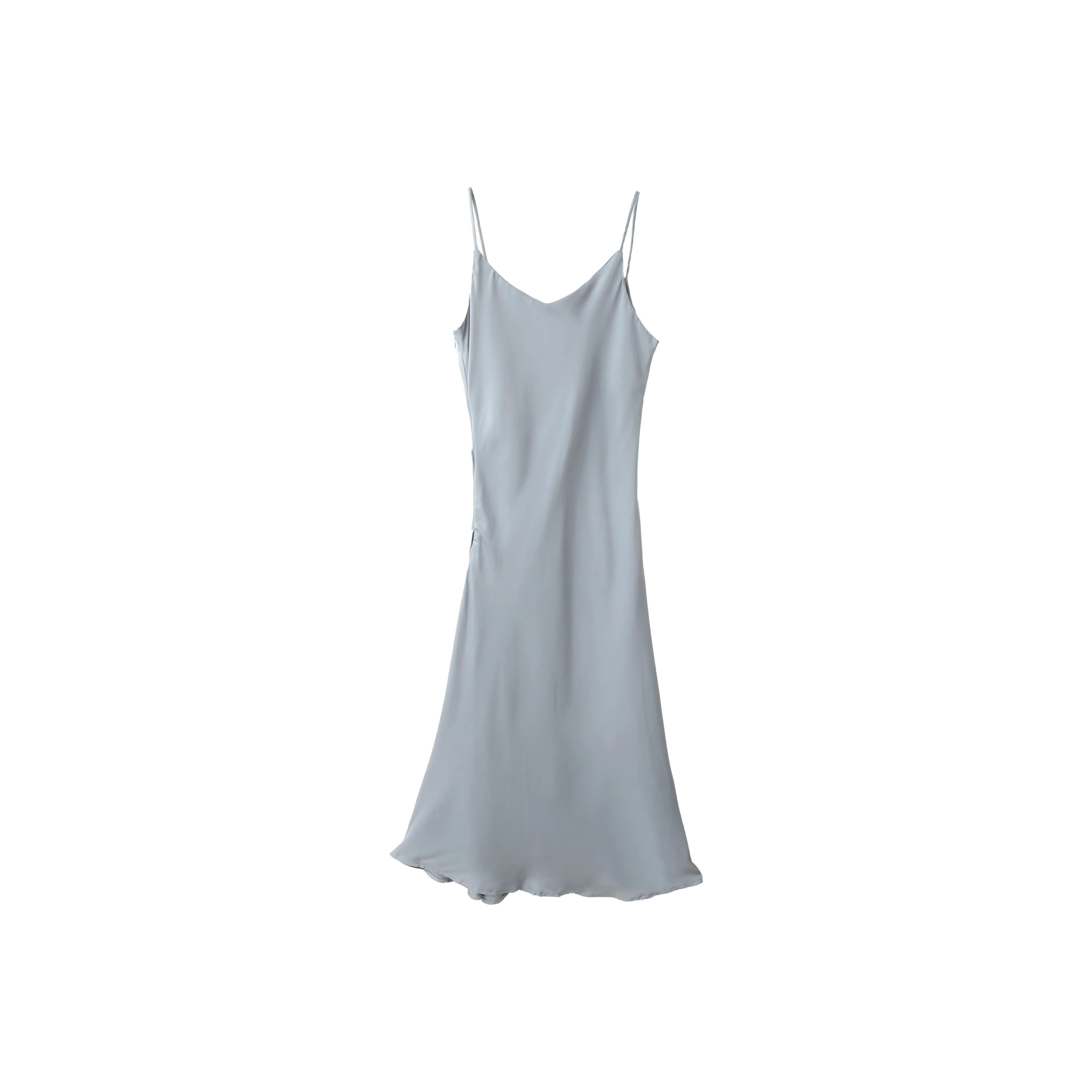 Huagaa Slip Dress Women's Steel Blue