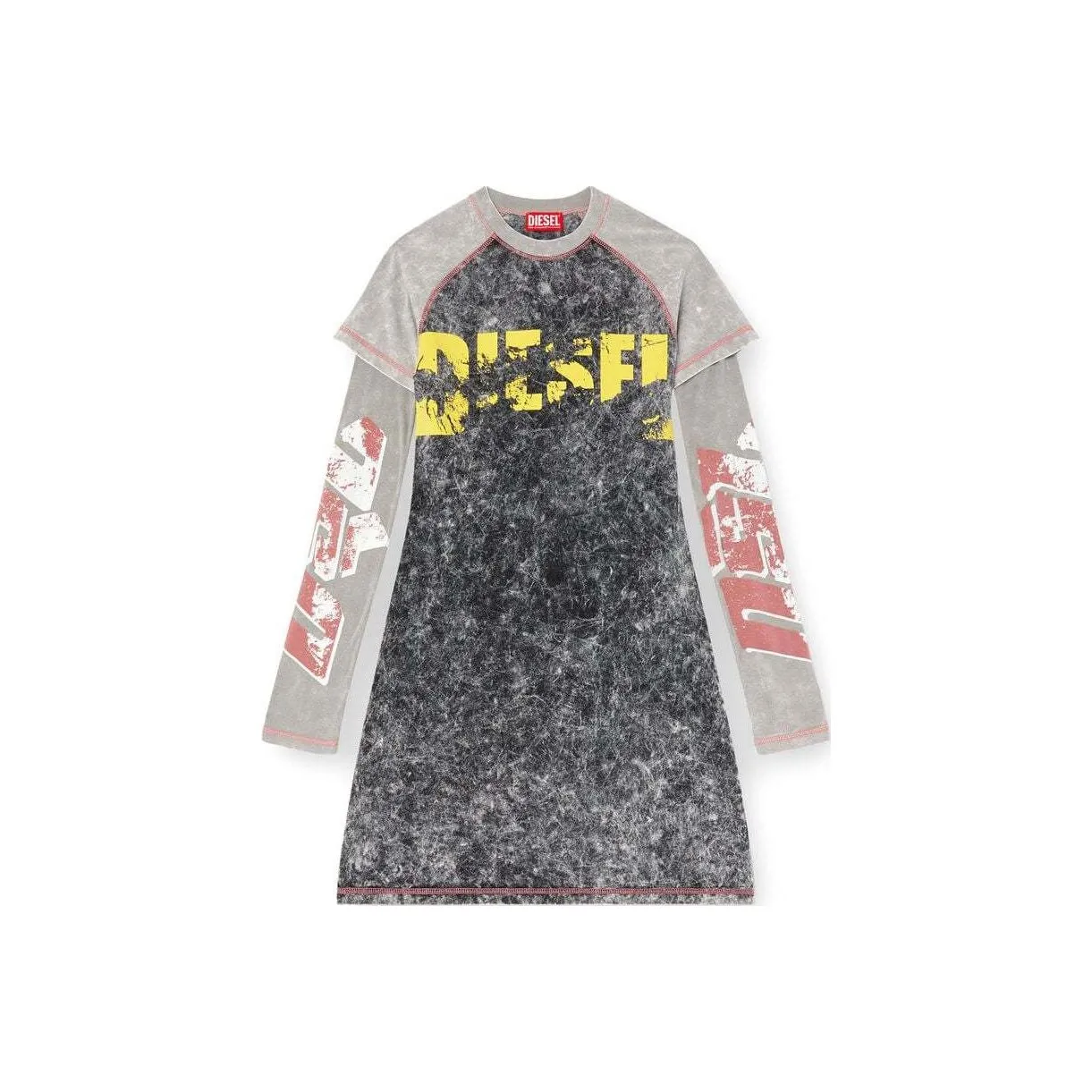 DIESEL Layered Mini Dress