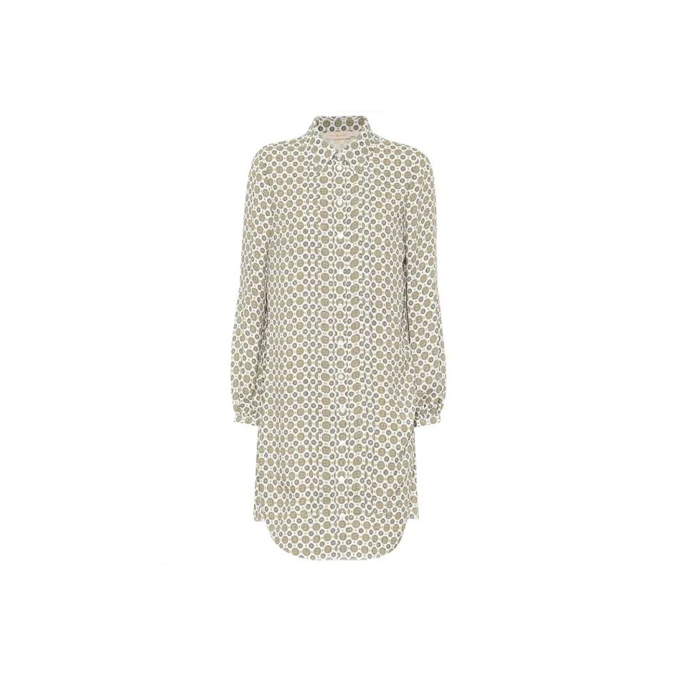 TORY BURCH SS23 Long Sleeved Dresses Women's Gray