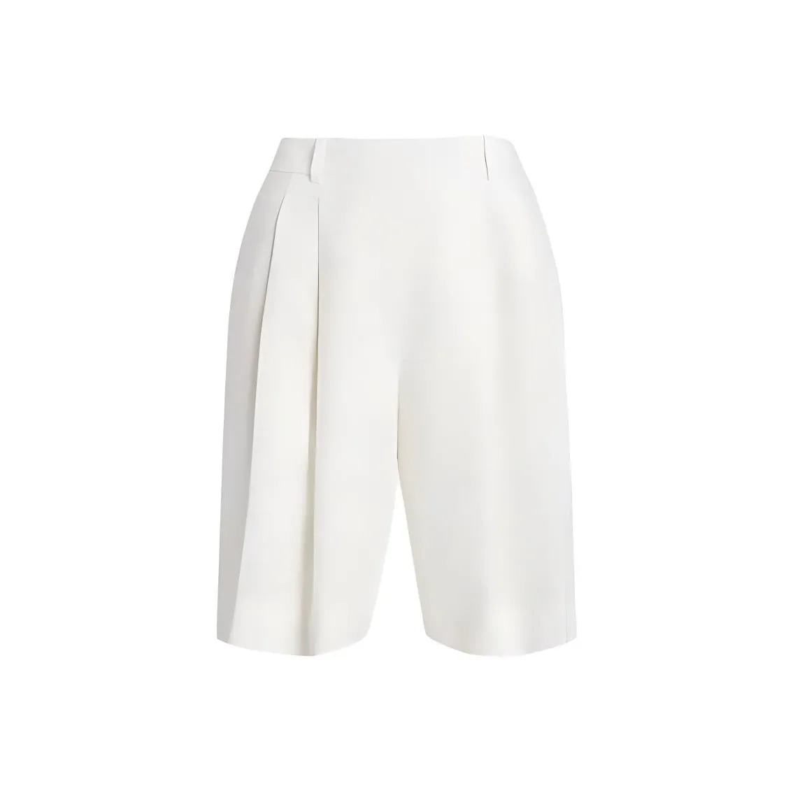 feather-trim cotton dress White