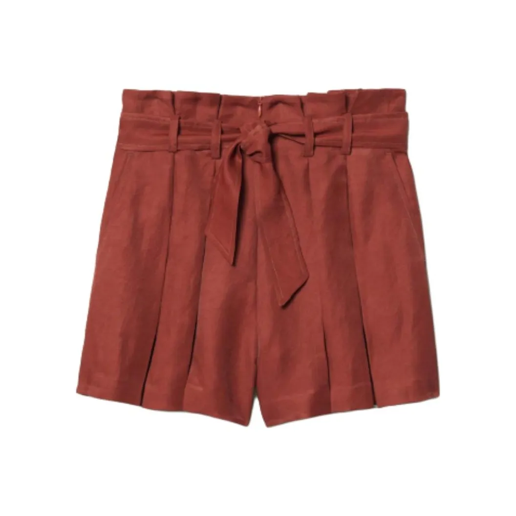 Sandro Casual Shorts Women's Burgundy