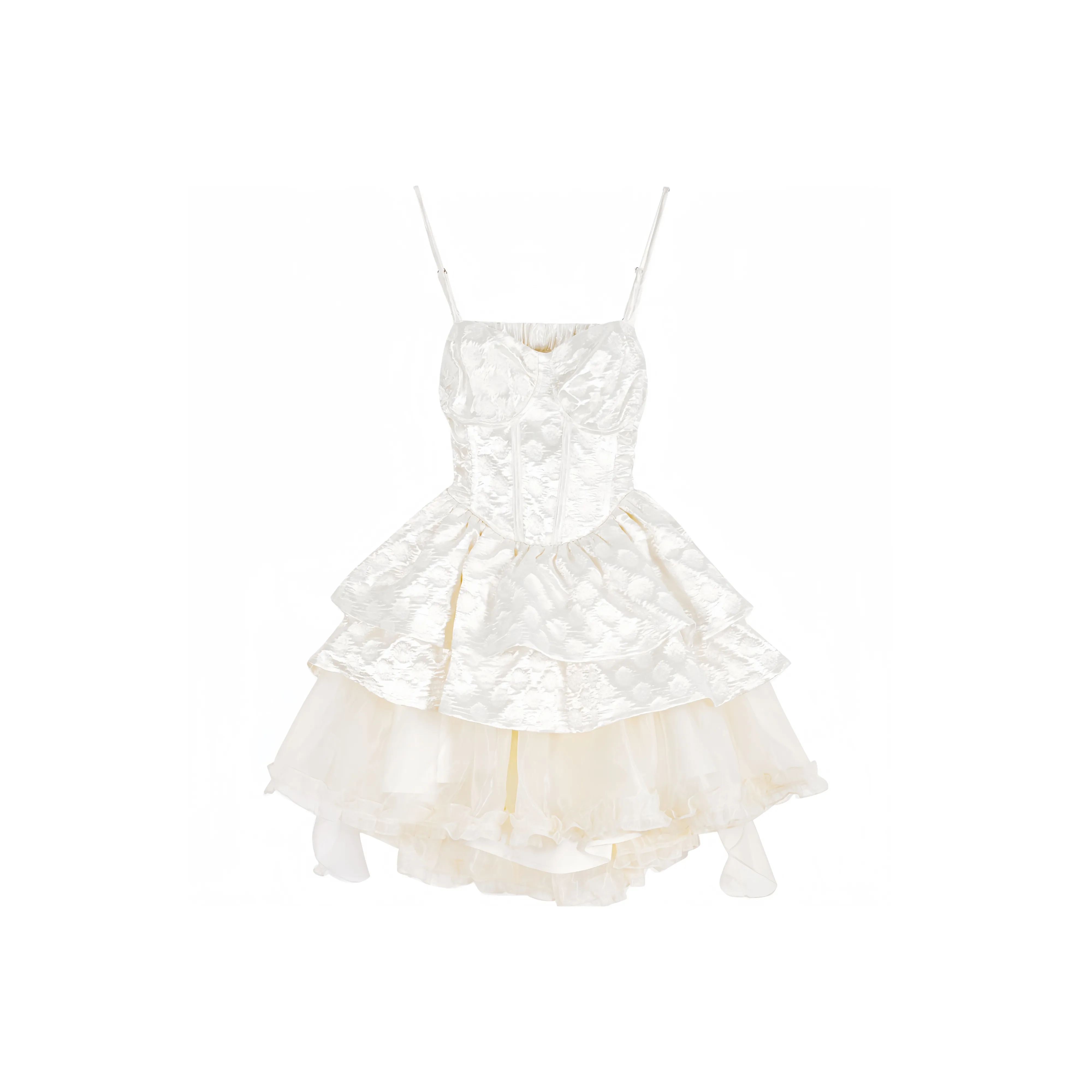 BloominGirls Slip Платье Женское Кремовый Абрикос