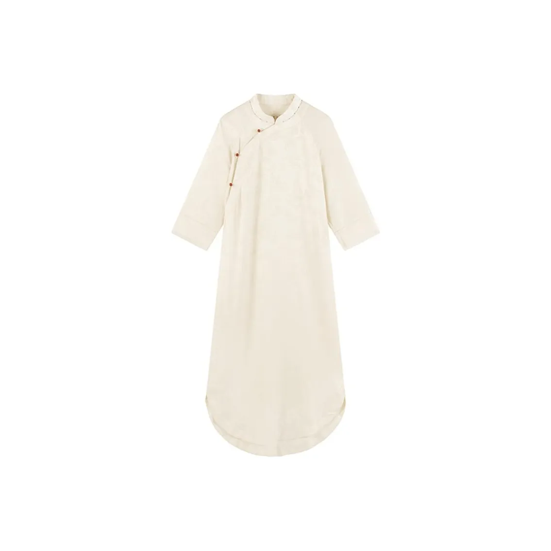 Ginger SS24 Long-Sleeved Dresses Women's Chiffon White