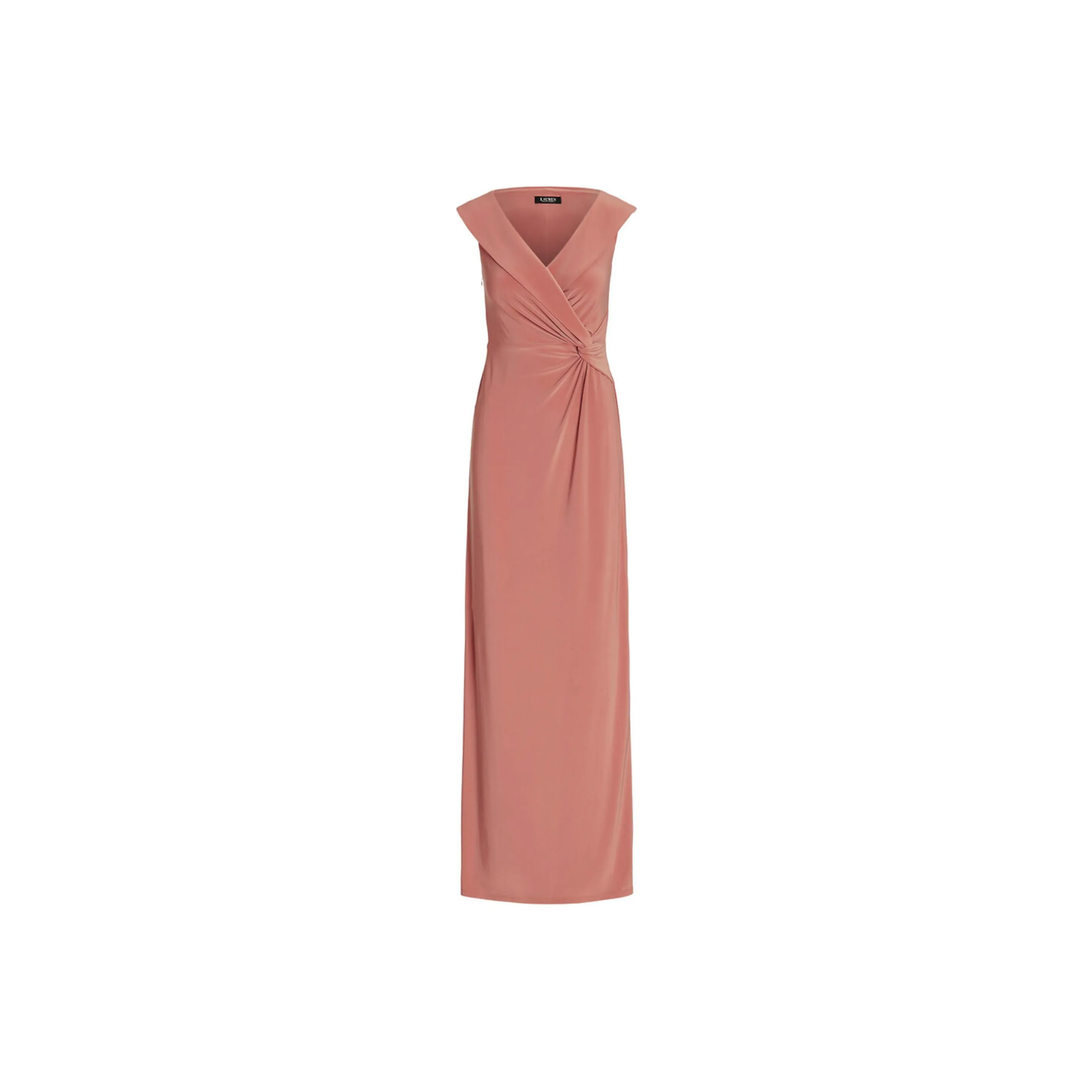 Polo Ralph Lauren V Neck Sleeveless Maxi Dress