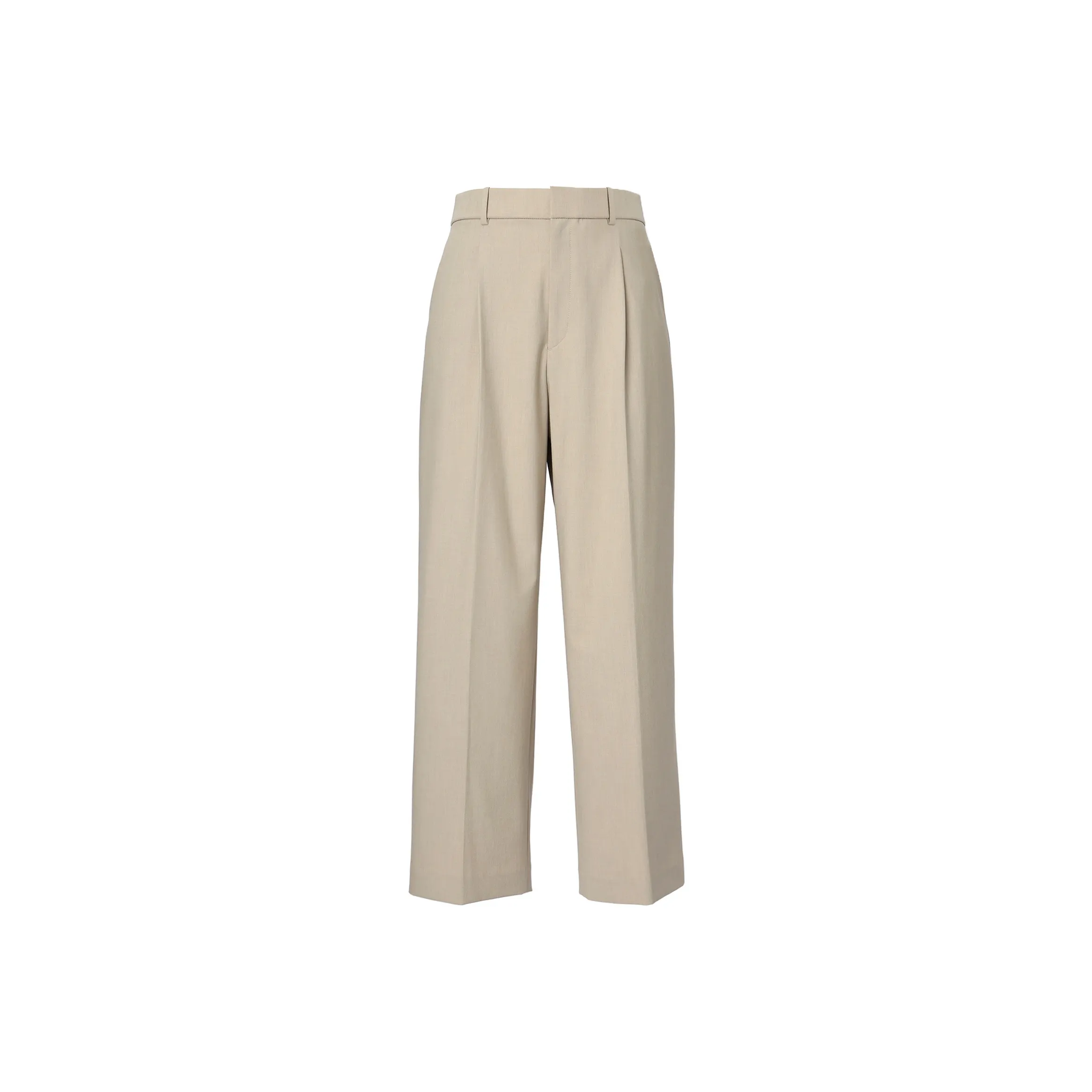 UNIQLO Костюм Брюки Женские Бежевые