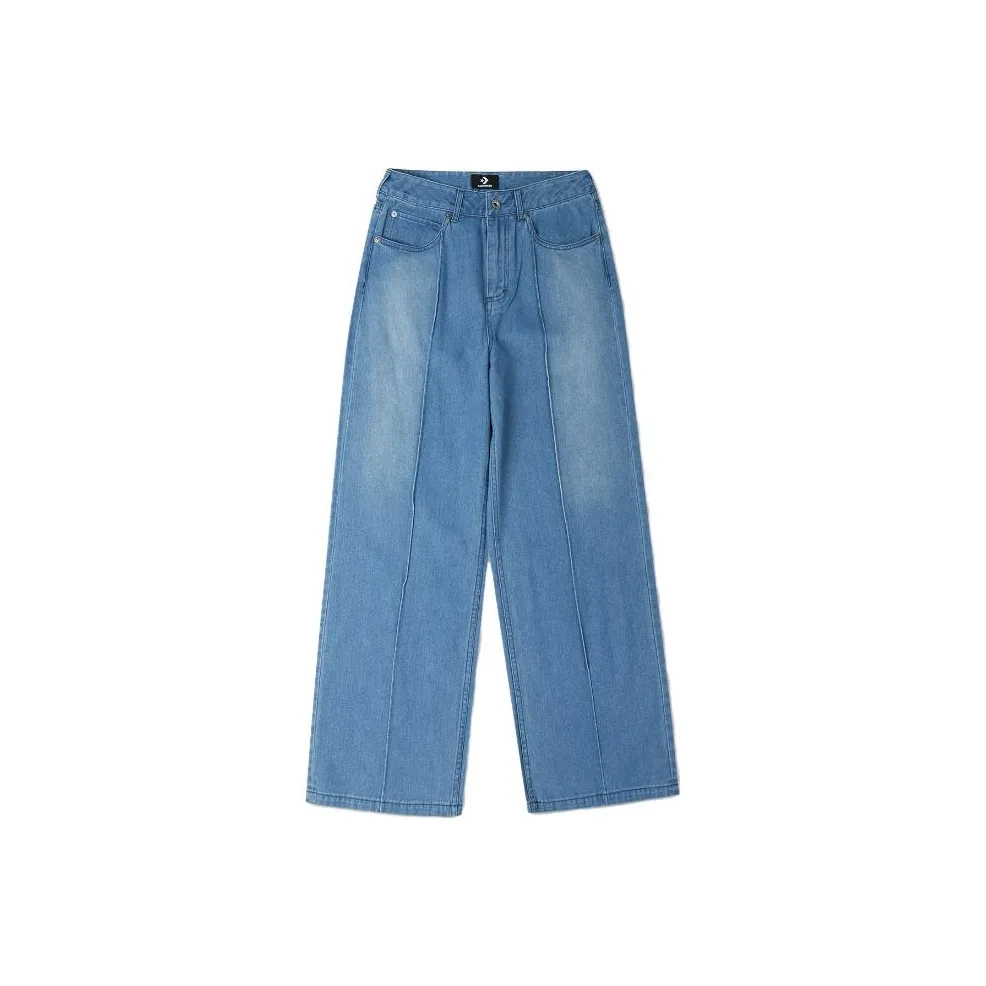 Конверс Синие Женские Джинсы