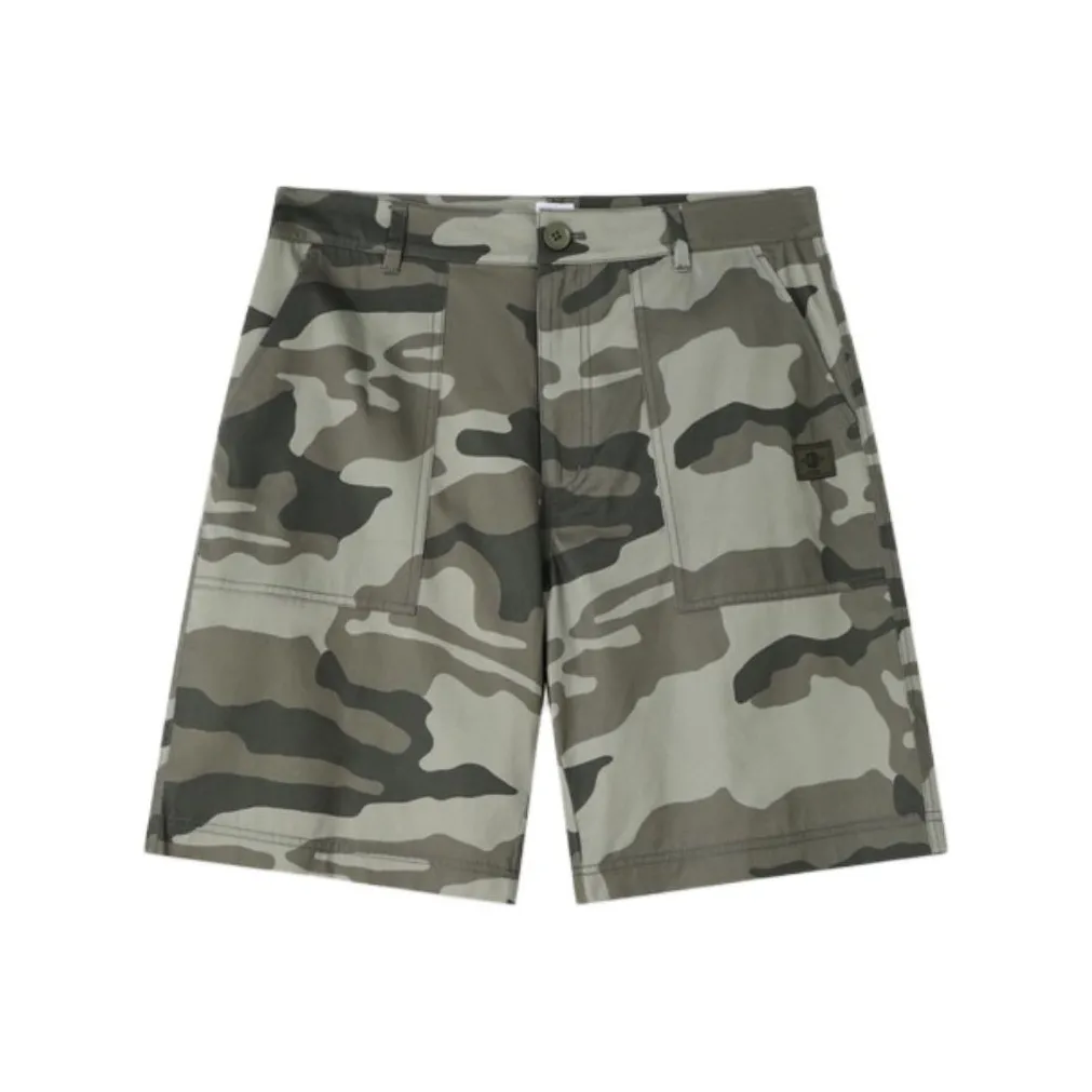 GAP Casual Shorts Women's Green Camouflage