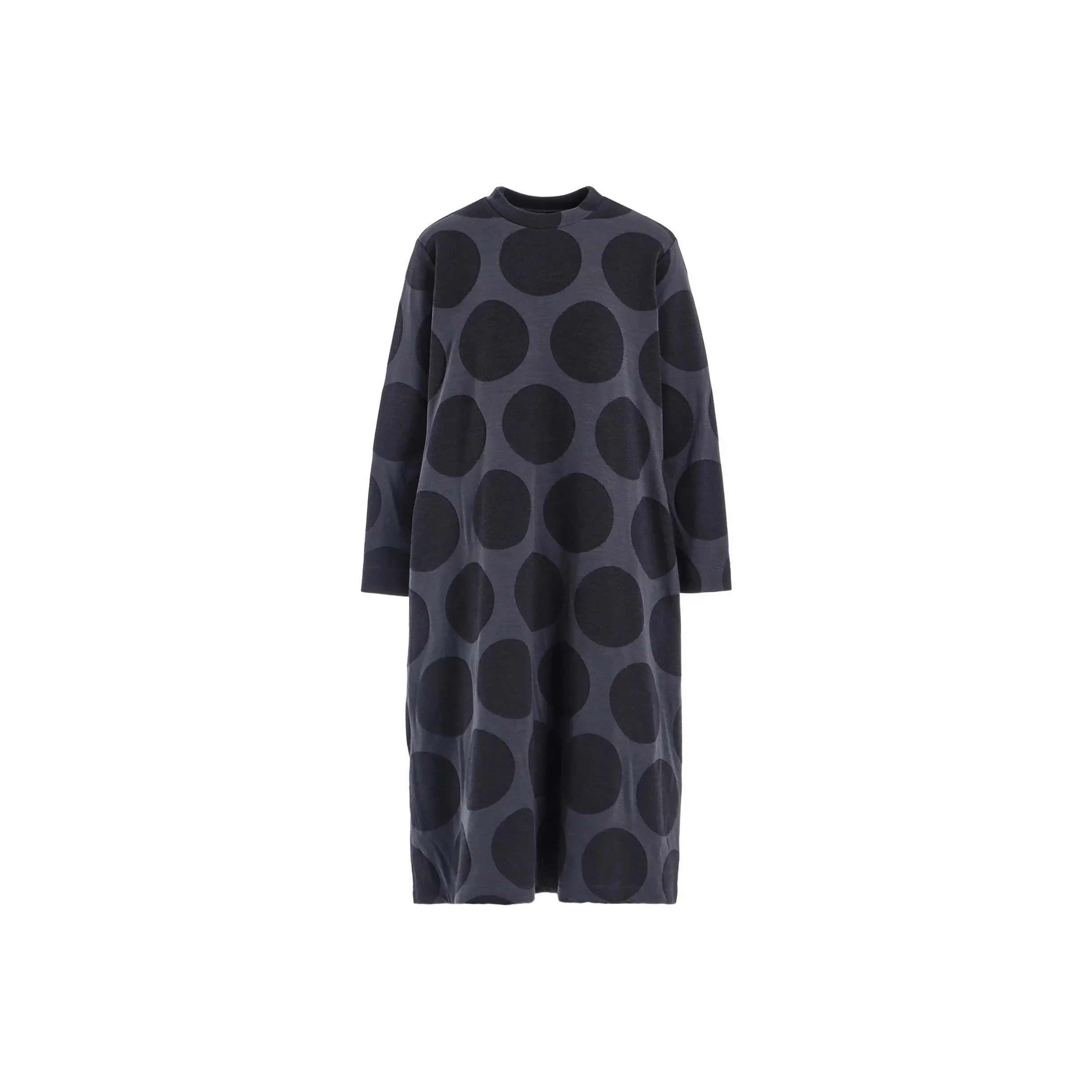 Yohji Yamamoto FW24 Long Sleeved Dress Women's Dark Gray