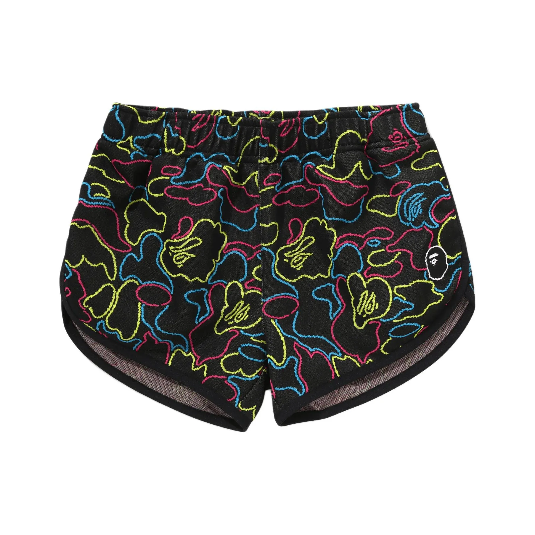 A BATHING APE NEON CAMO Collection Повседневные шорты Женские