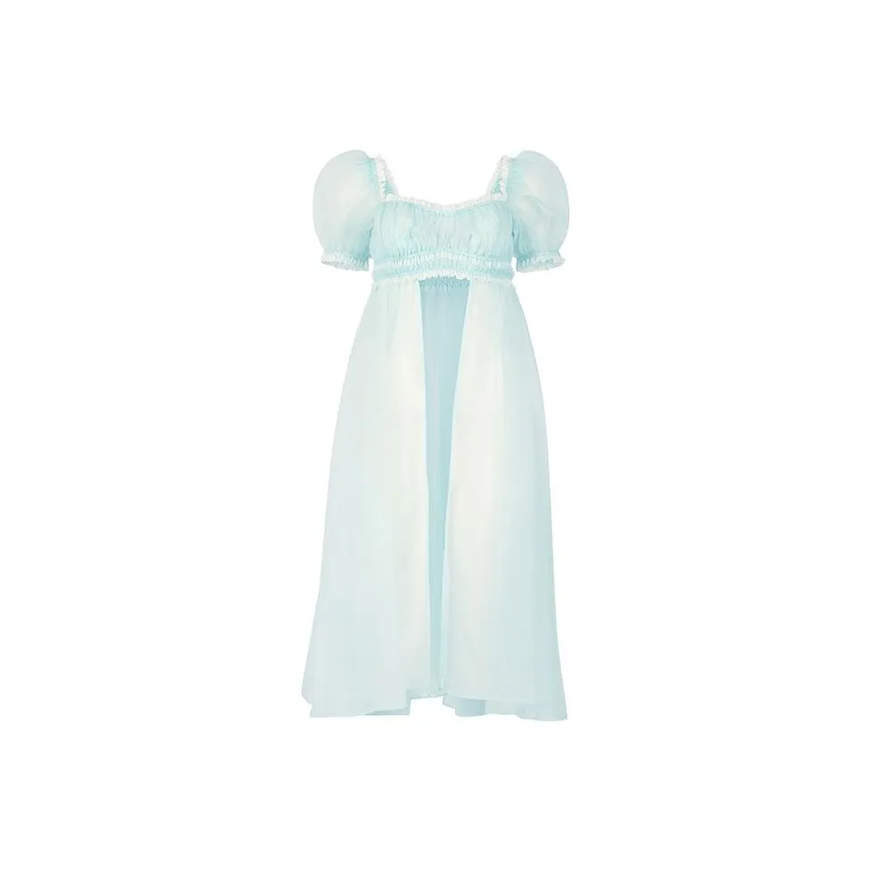 Selkie Short-Sleeved Dresses Women's Baby Blue