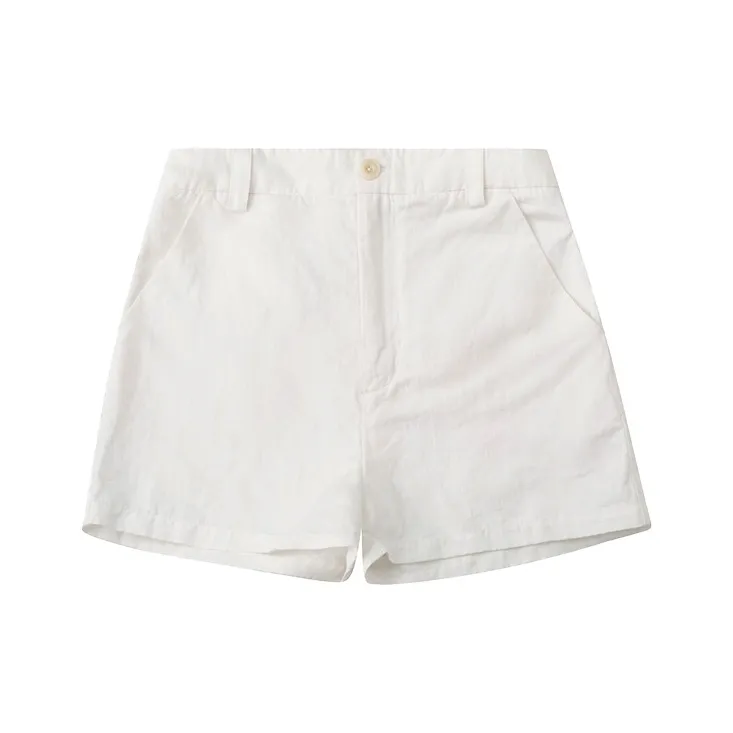 CYCLE DOCUMENT Casual Shorts Women's Snowflake White