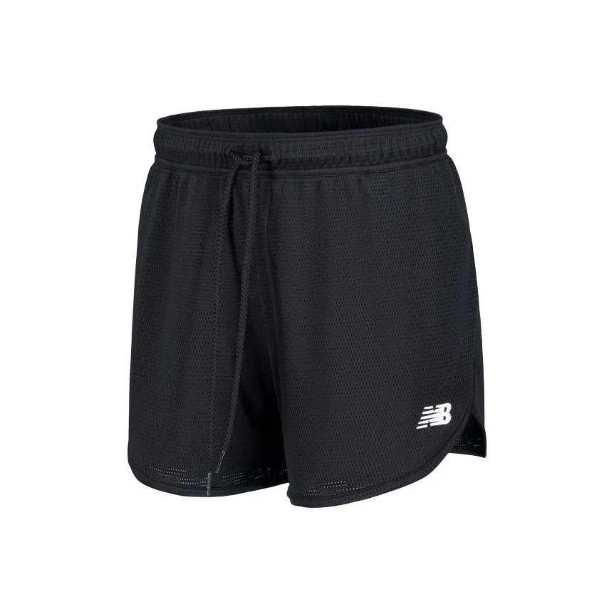 New Balance совместные повседневные шорты женские черные