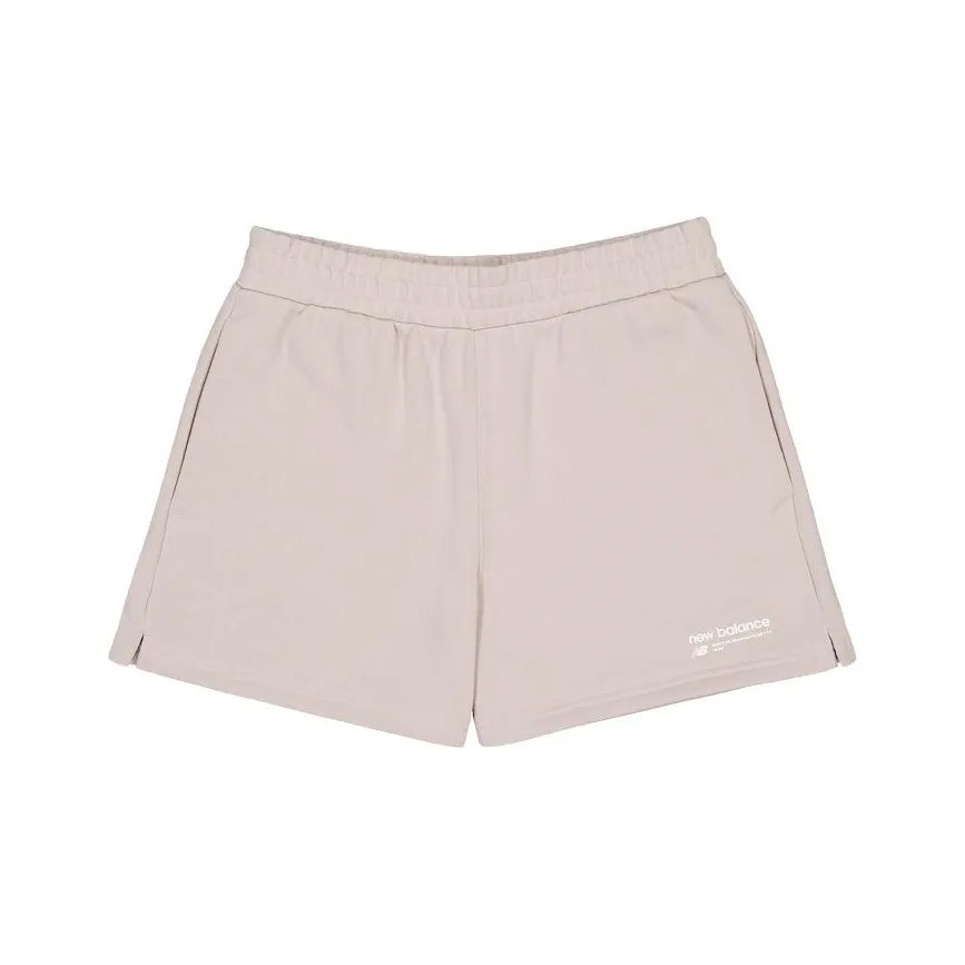 New Balance Повседневные шорты женские светлый хаки