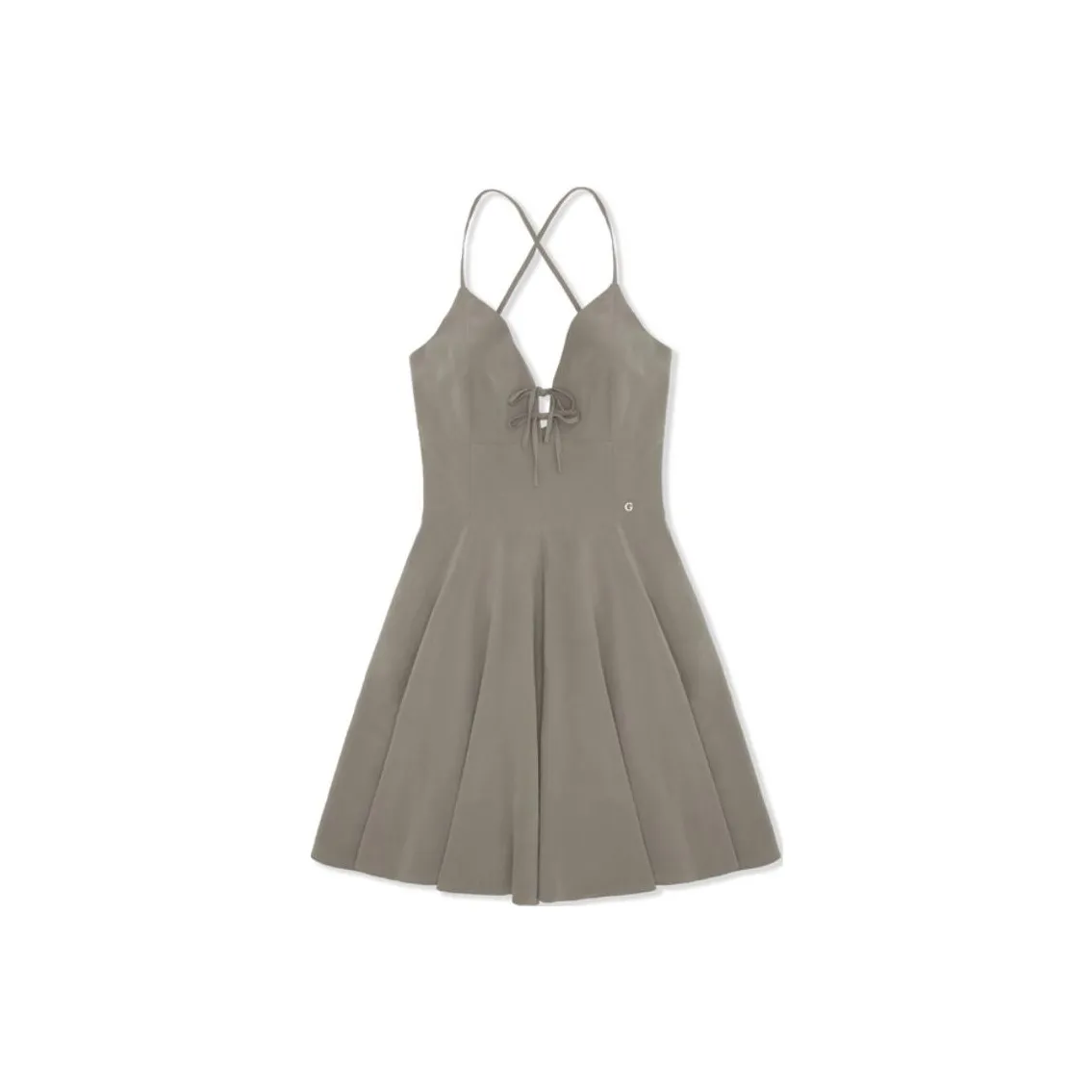 GUESS Slip Dress Women's Light Brown