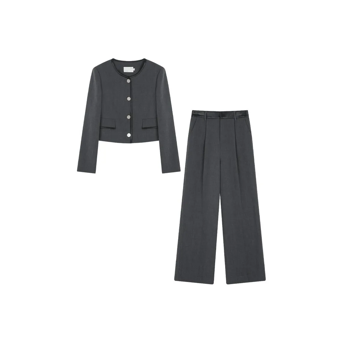 IHIMI Повседневный костюм женский звездный серый