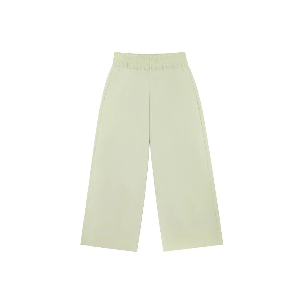 New Balance совместные вязаные тренировочные брюки женские светло-зеленые