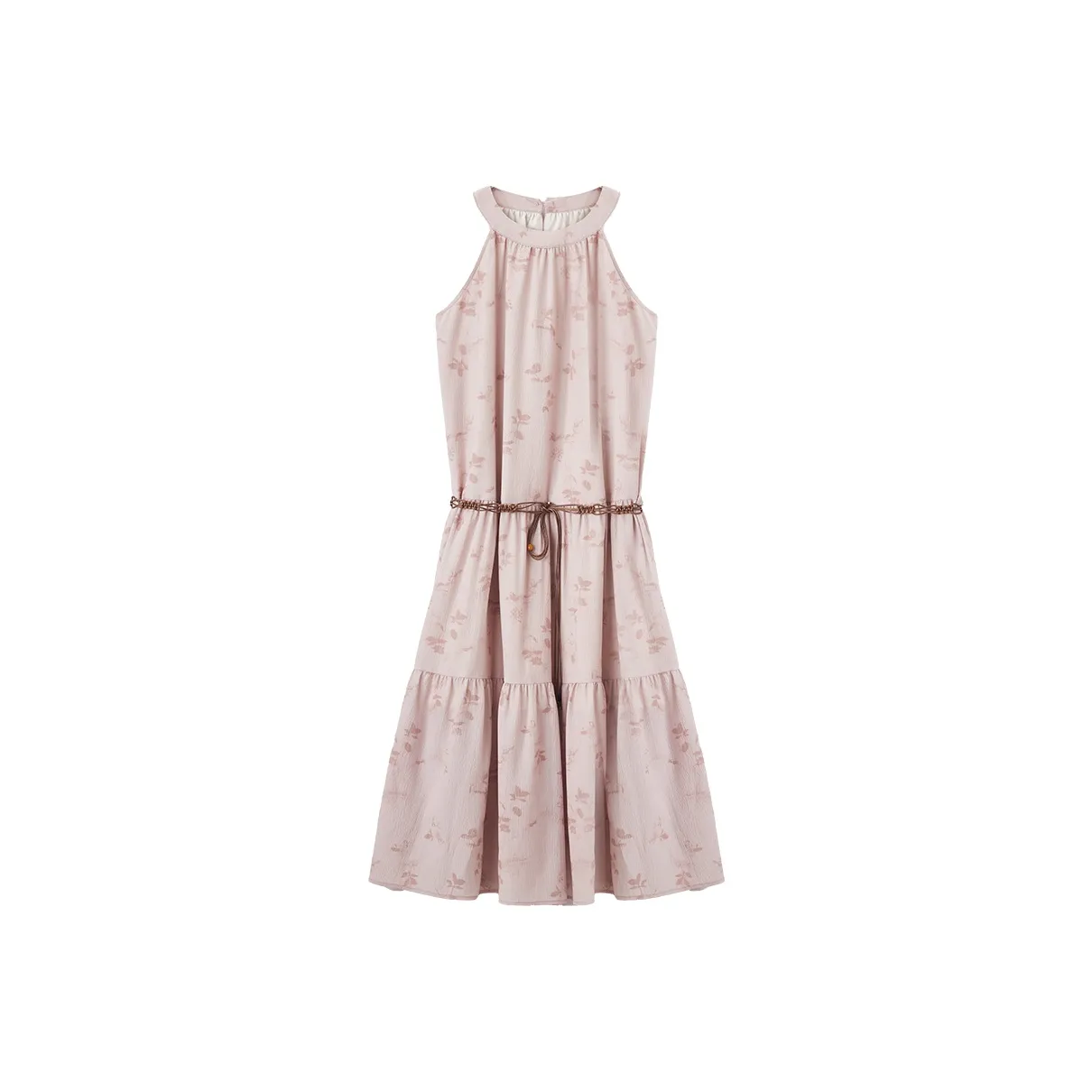 XIANGYING Sleeveless Dress Women's Pink