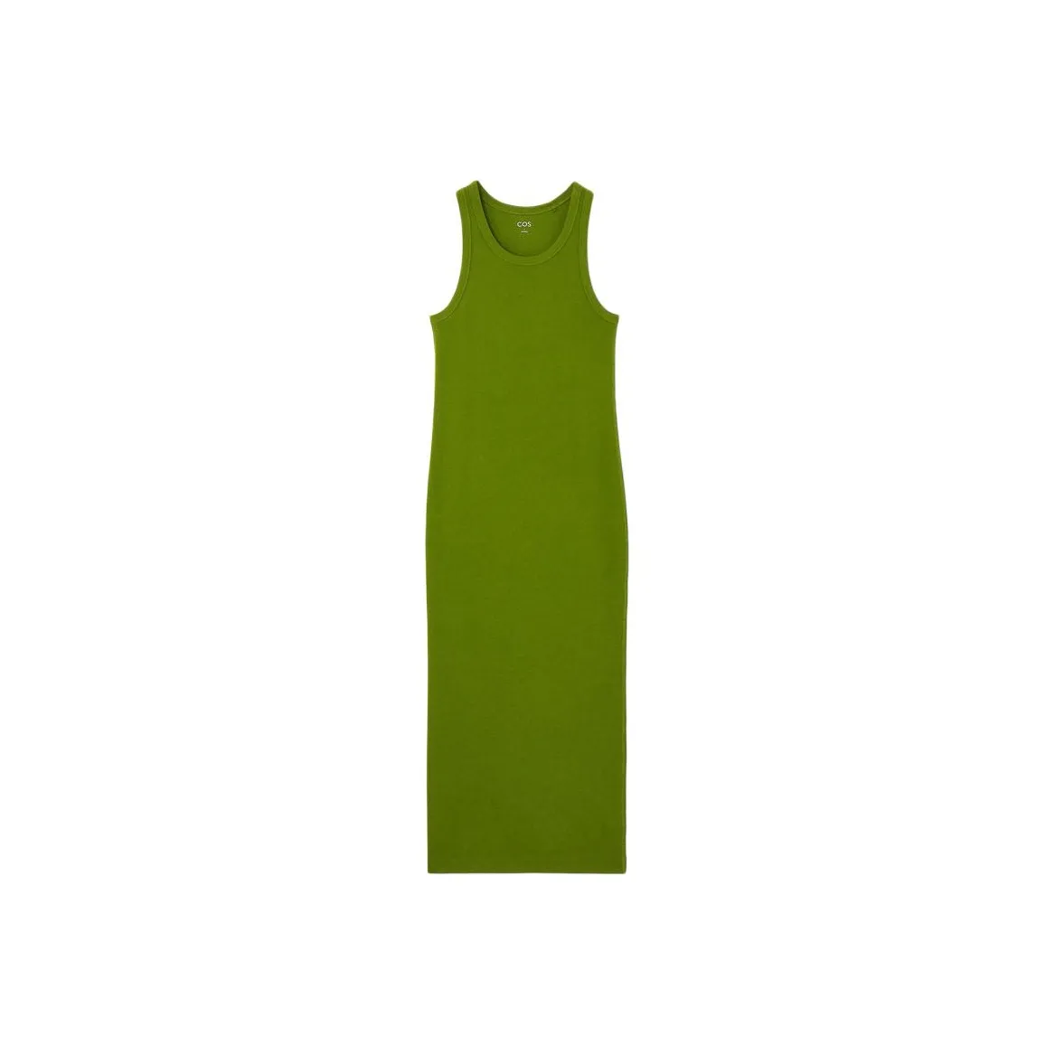 COS Sleeveless Dress Women's Olive Green