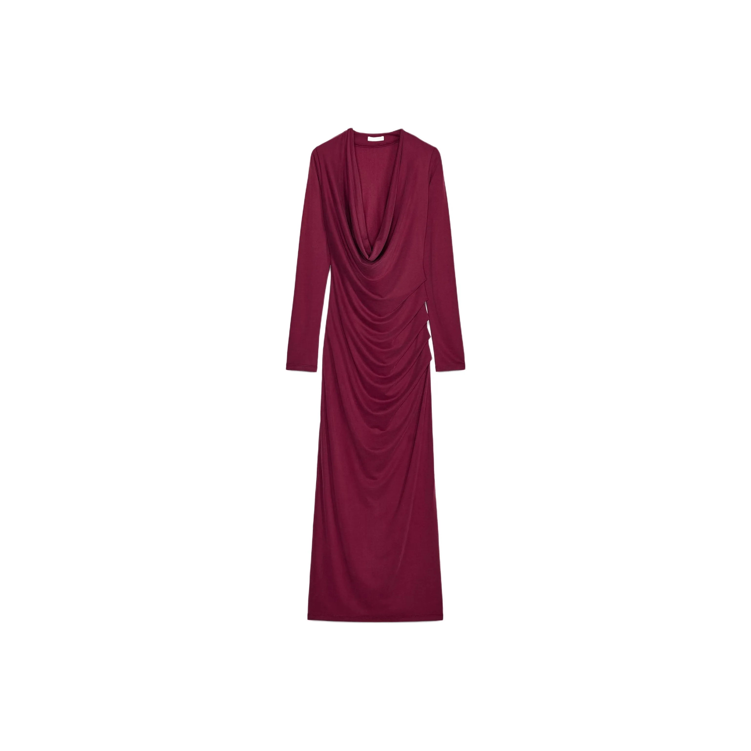 ZARA Long-Sleeved Dresses Women's Red