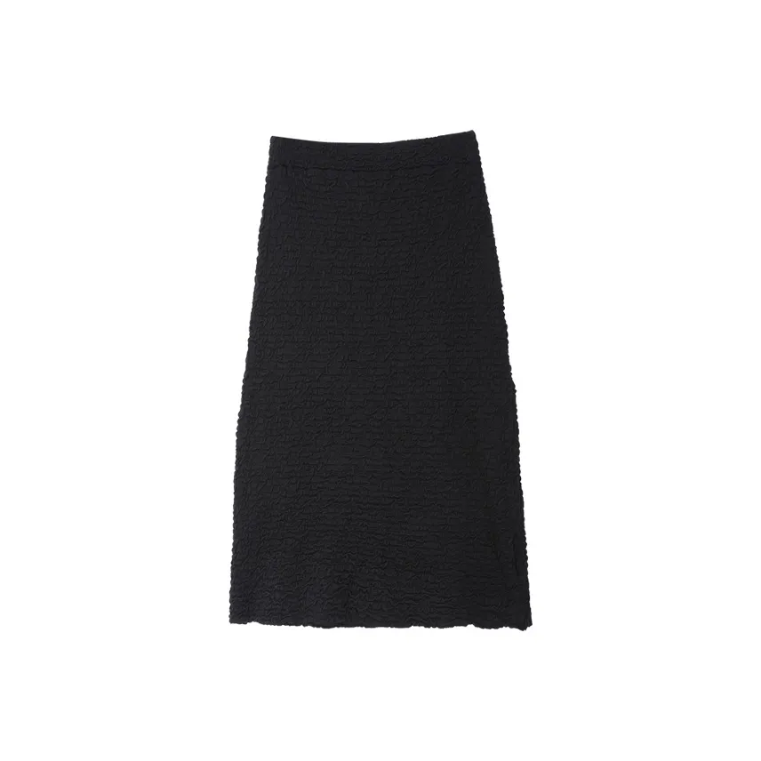 SETIROM KNIT Длинная Юбка Женская Черная