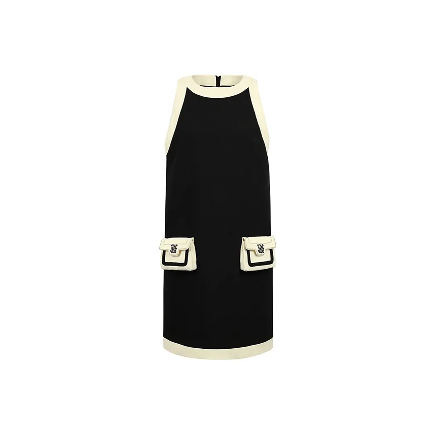 Valeria Obbaco Dress Women's Black