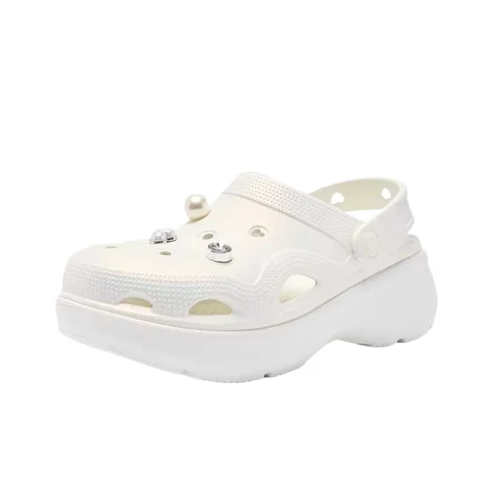 QIAODAN Сабо Женские Цвет Слоновая кость