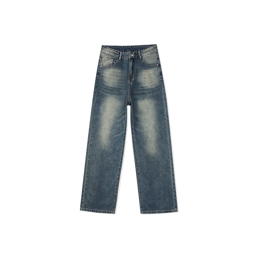 ZAZN Джинсы Женские Винтаж Синий